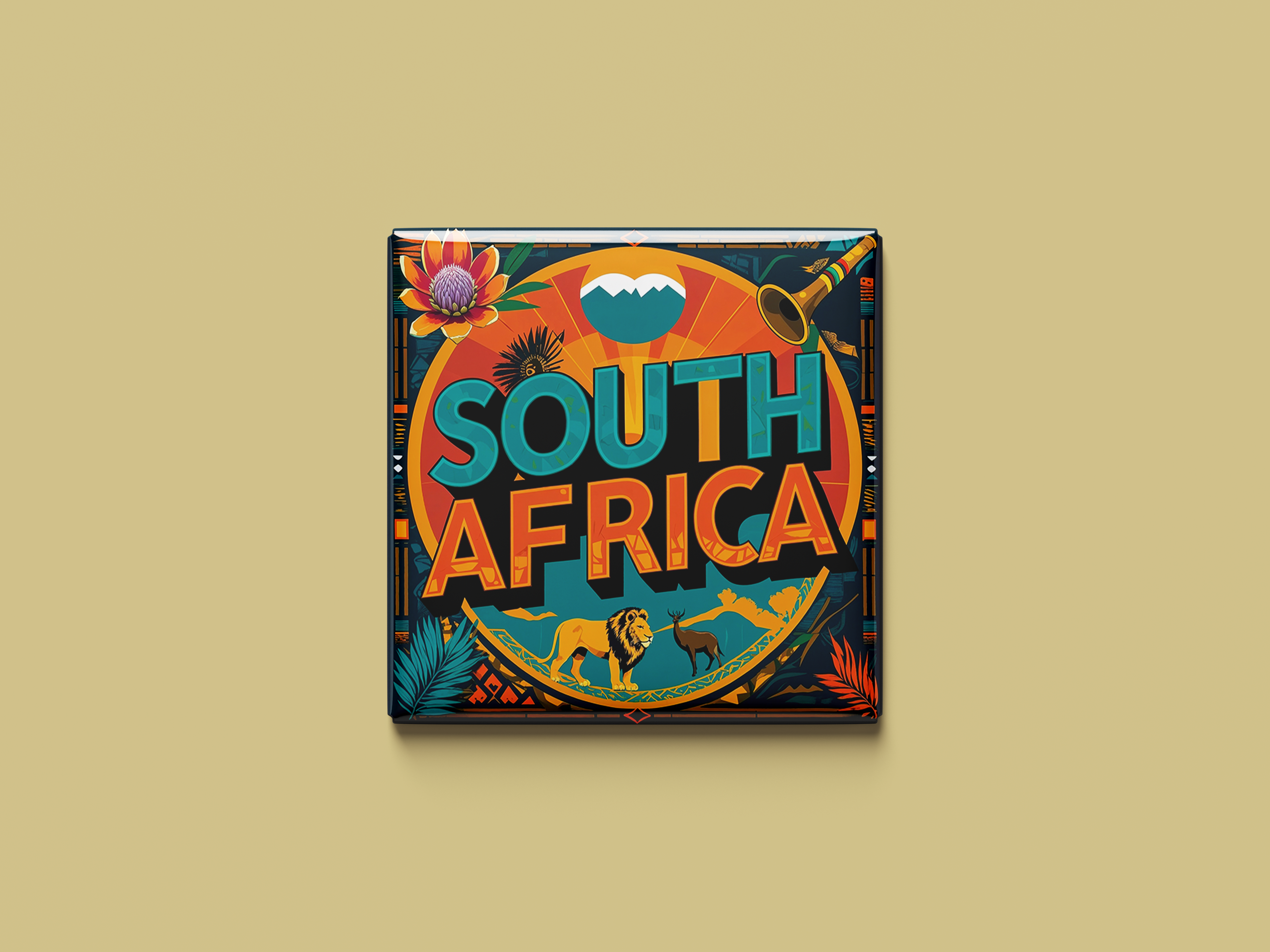 Südafrika Magnetkollektion