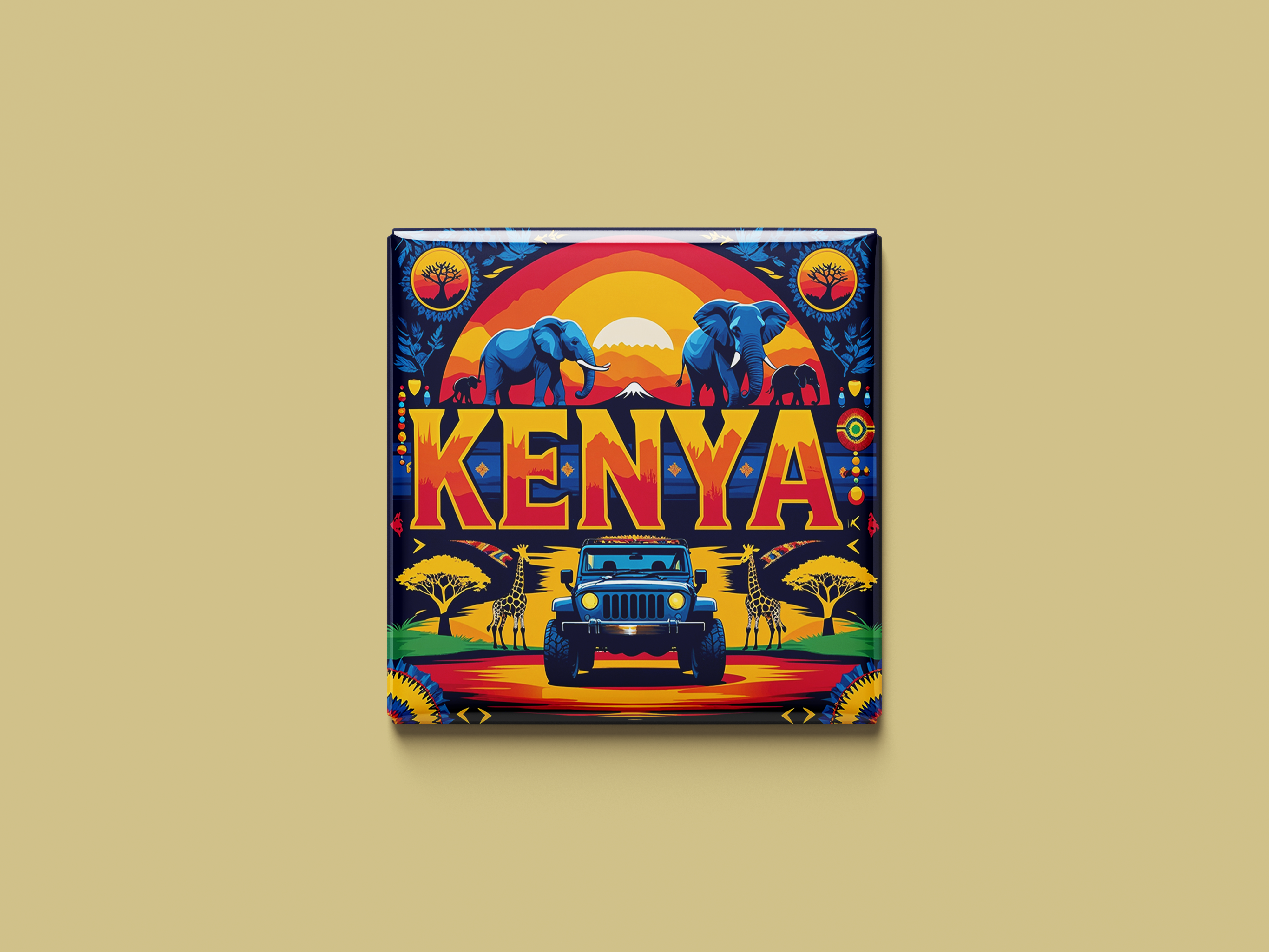 Kenia Magnetkollektion
