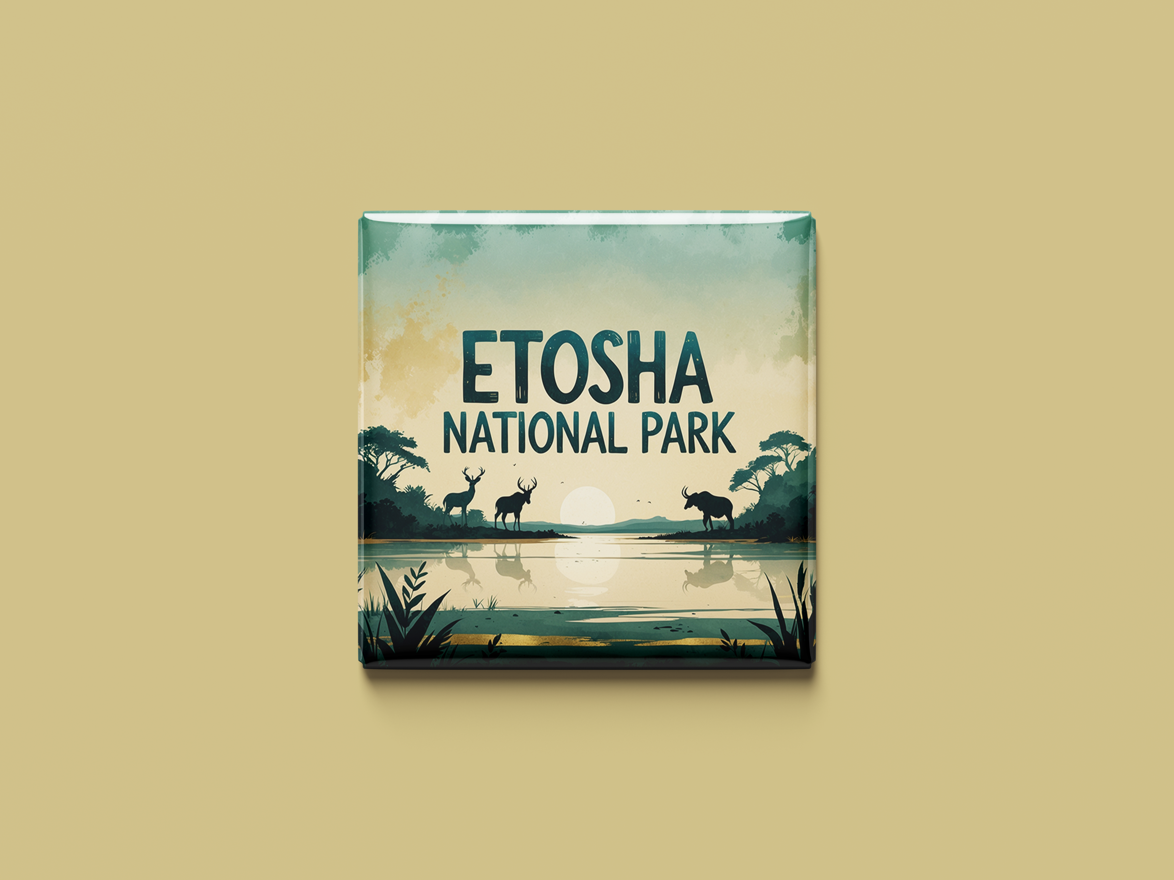 Magnetkollektion Etosha Nationalpark