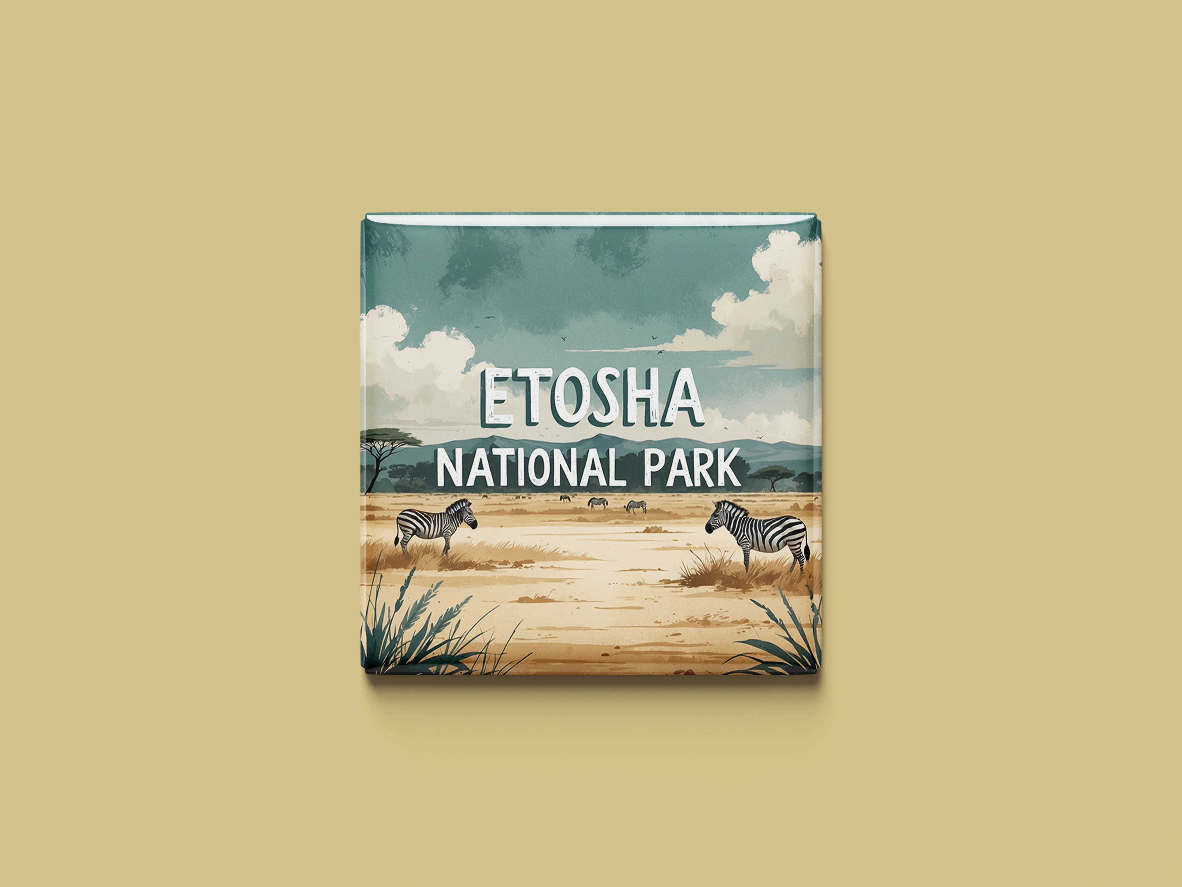 Magnetkollektion Etosha Nationalpark