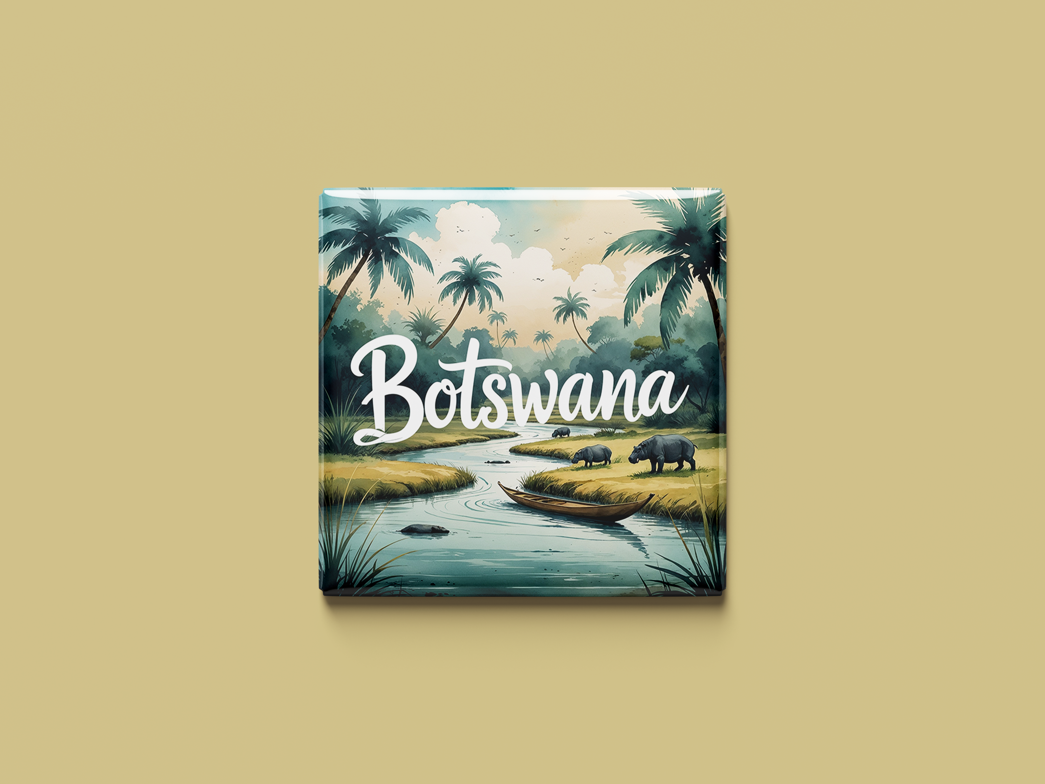 Botswana Magnetkollektion