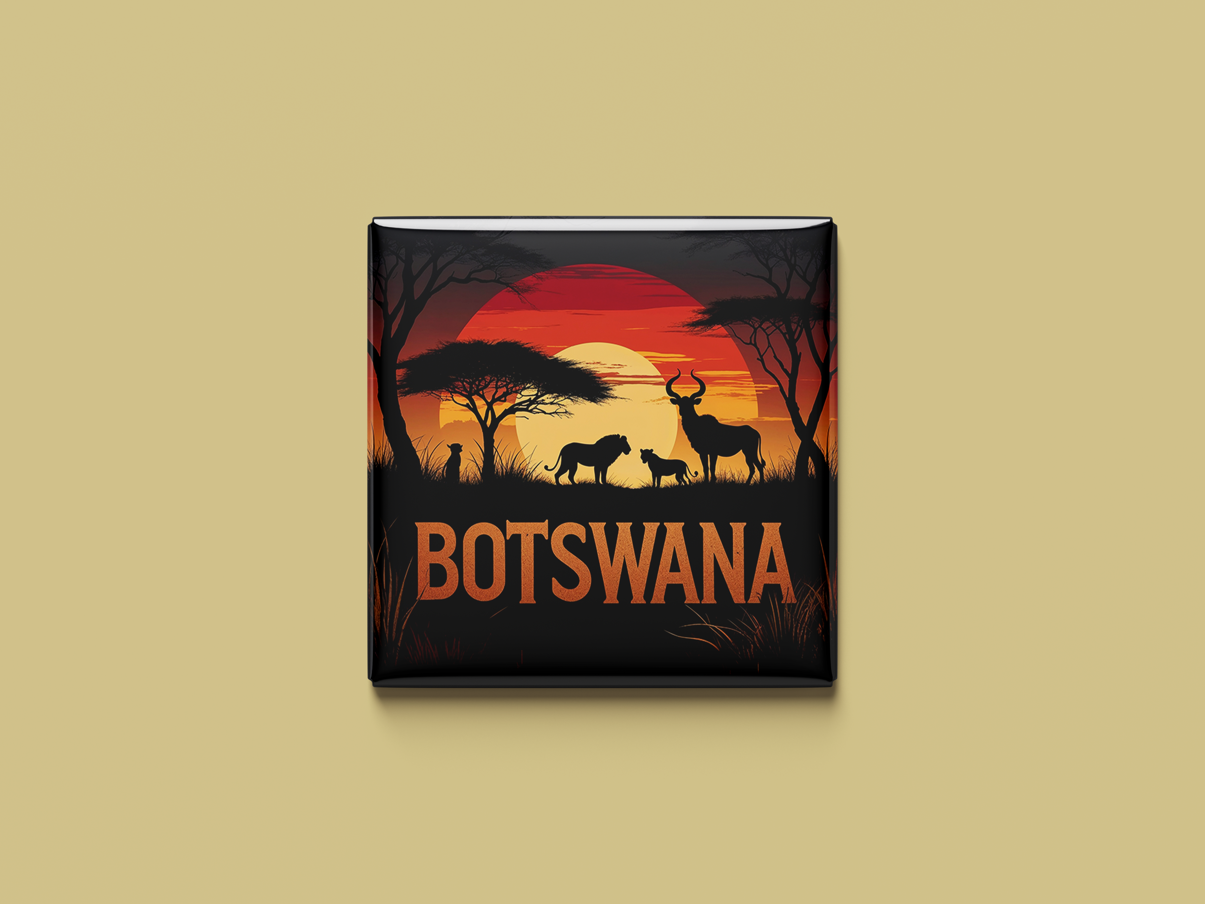Botswana Magnetkollektion