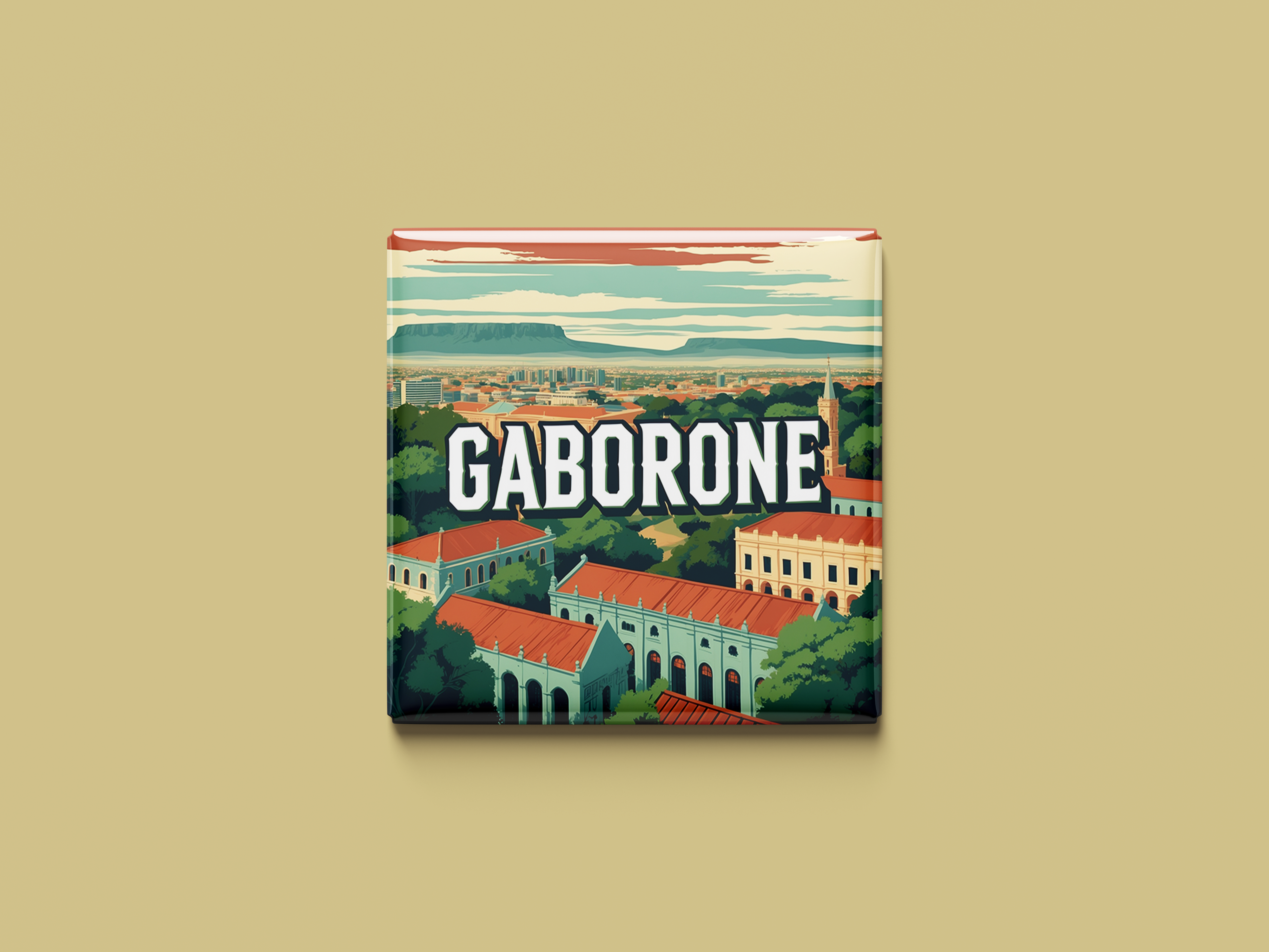 Magnetkollektion Gaborone