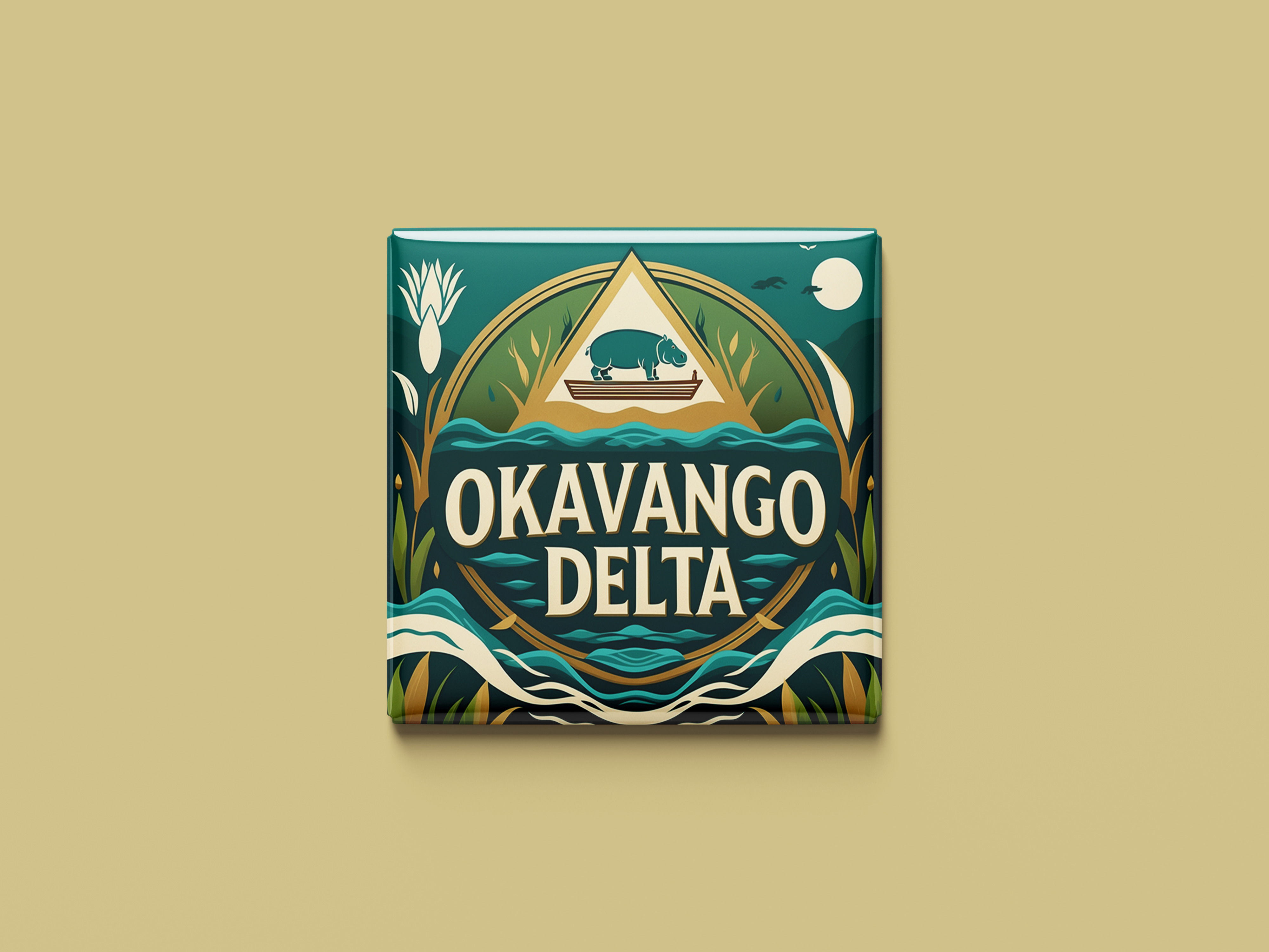 Magnetkollektion Okavango Delta