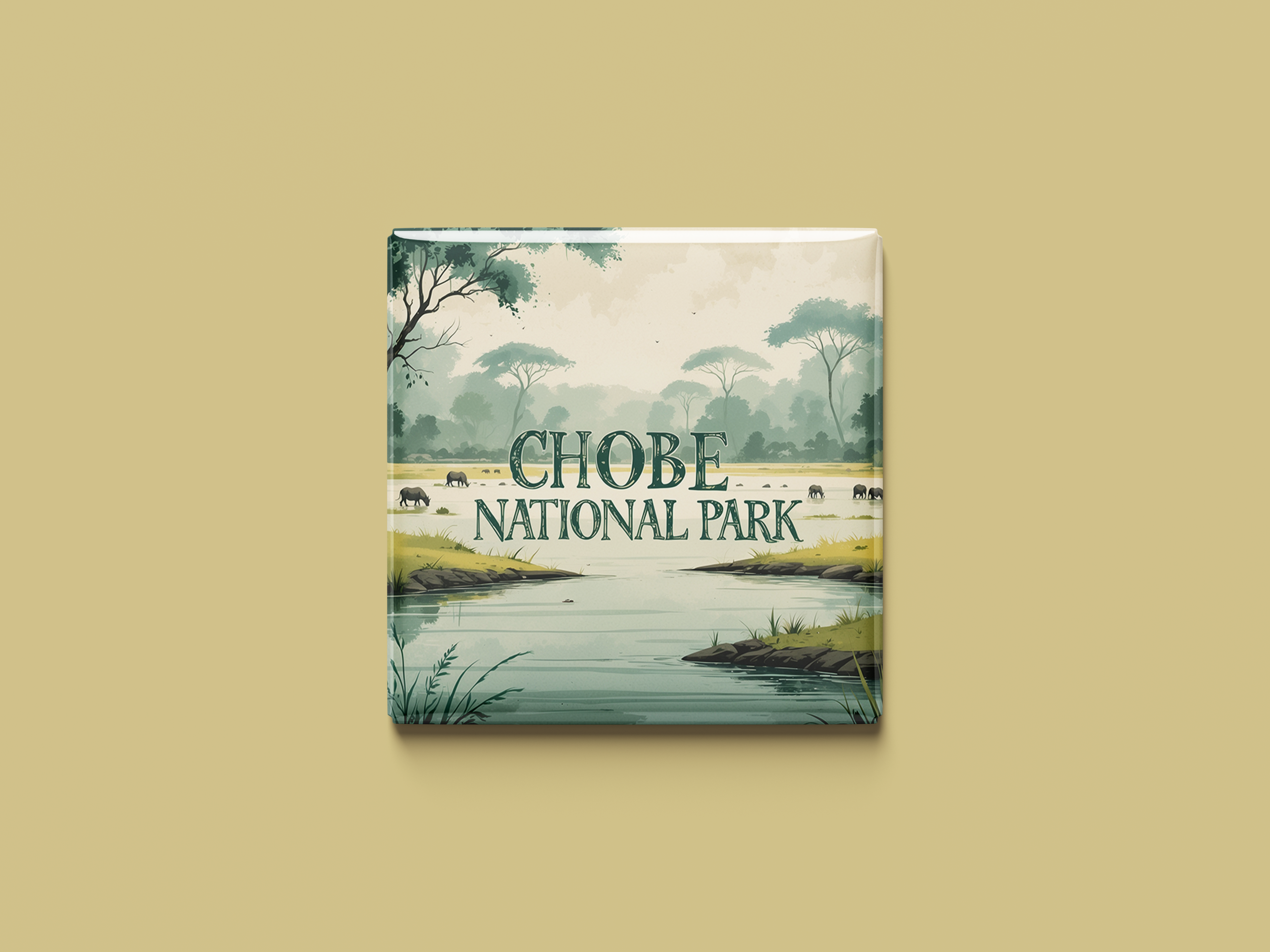 Magnetkollektion Chobe Nationalpark