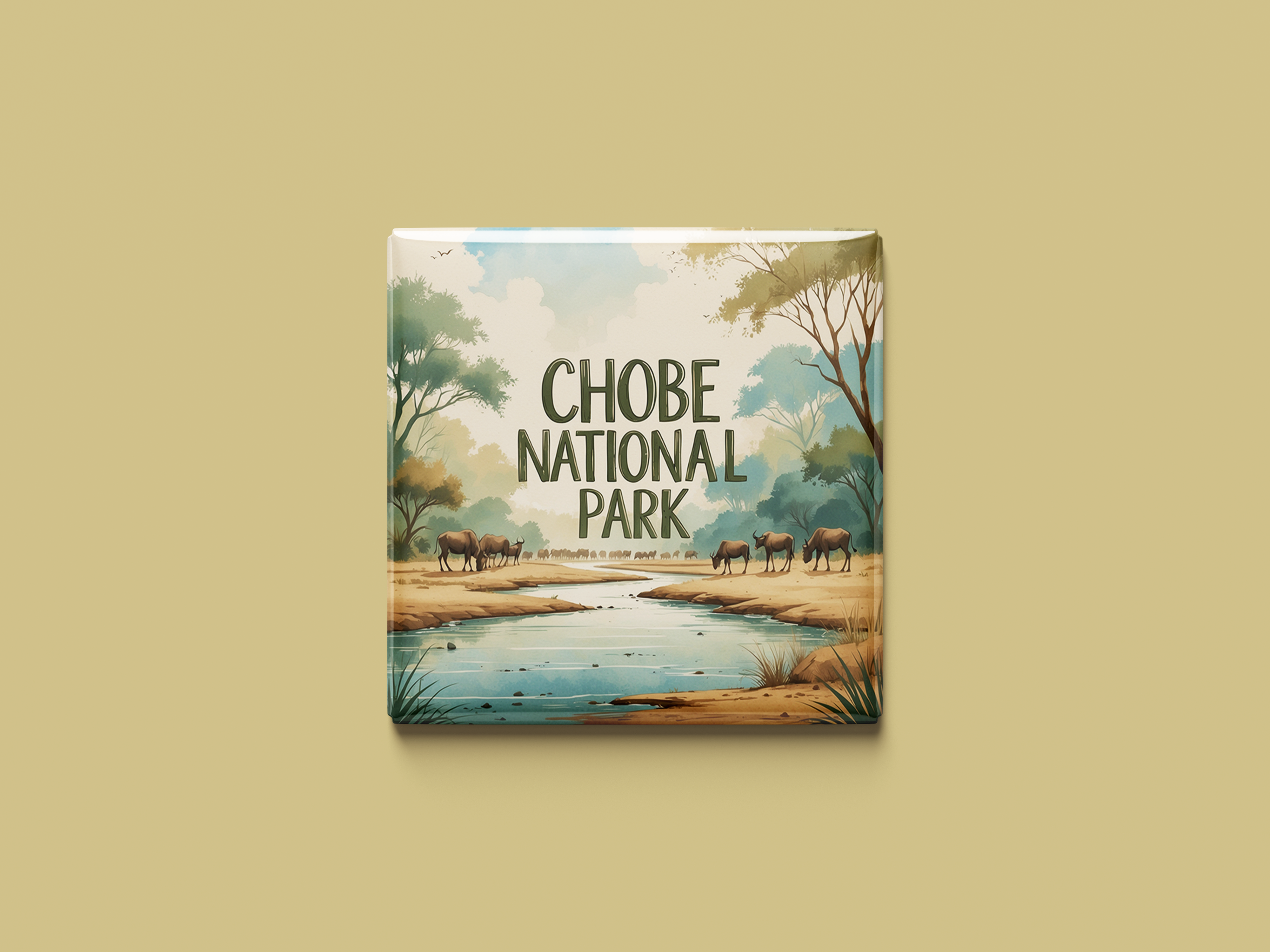 Magnetkollektion Chobe Nationalpark