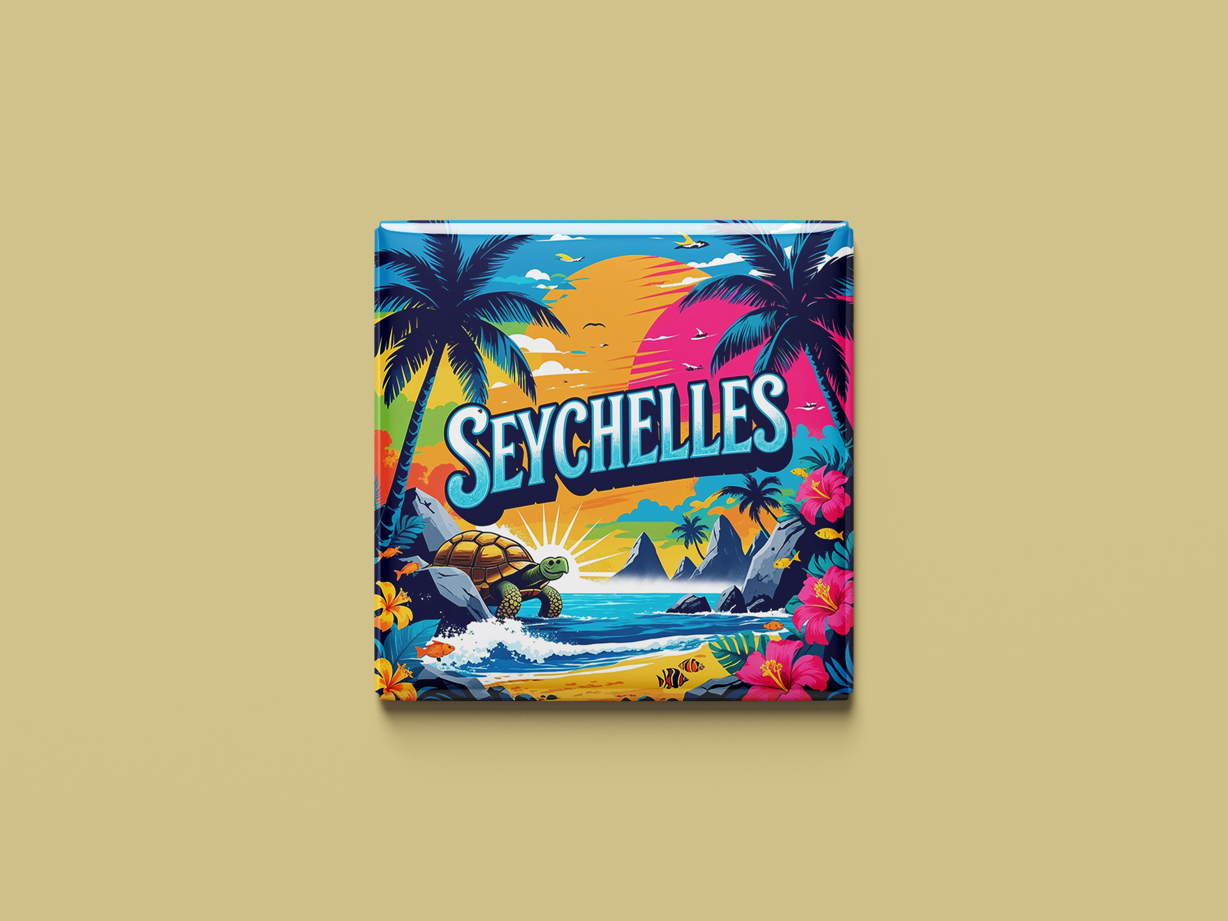 Seychelles Magnet Collection