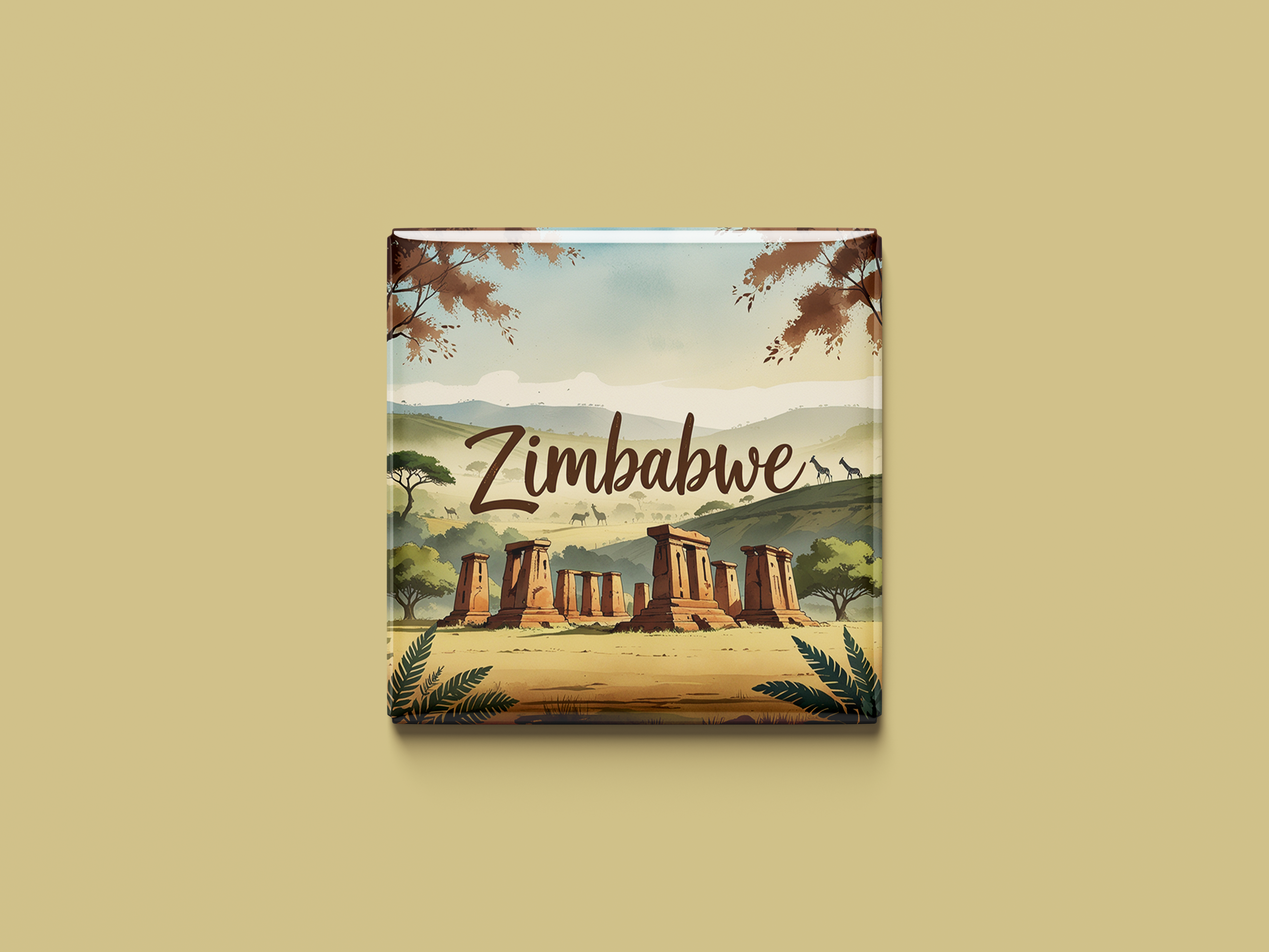 Zimbabwe Magnet Collection