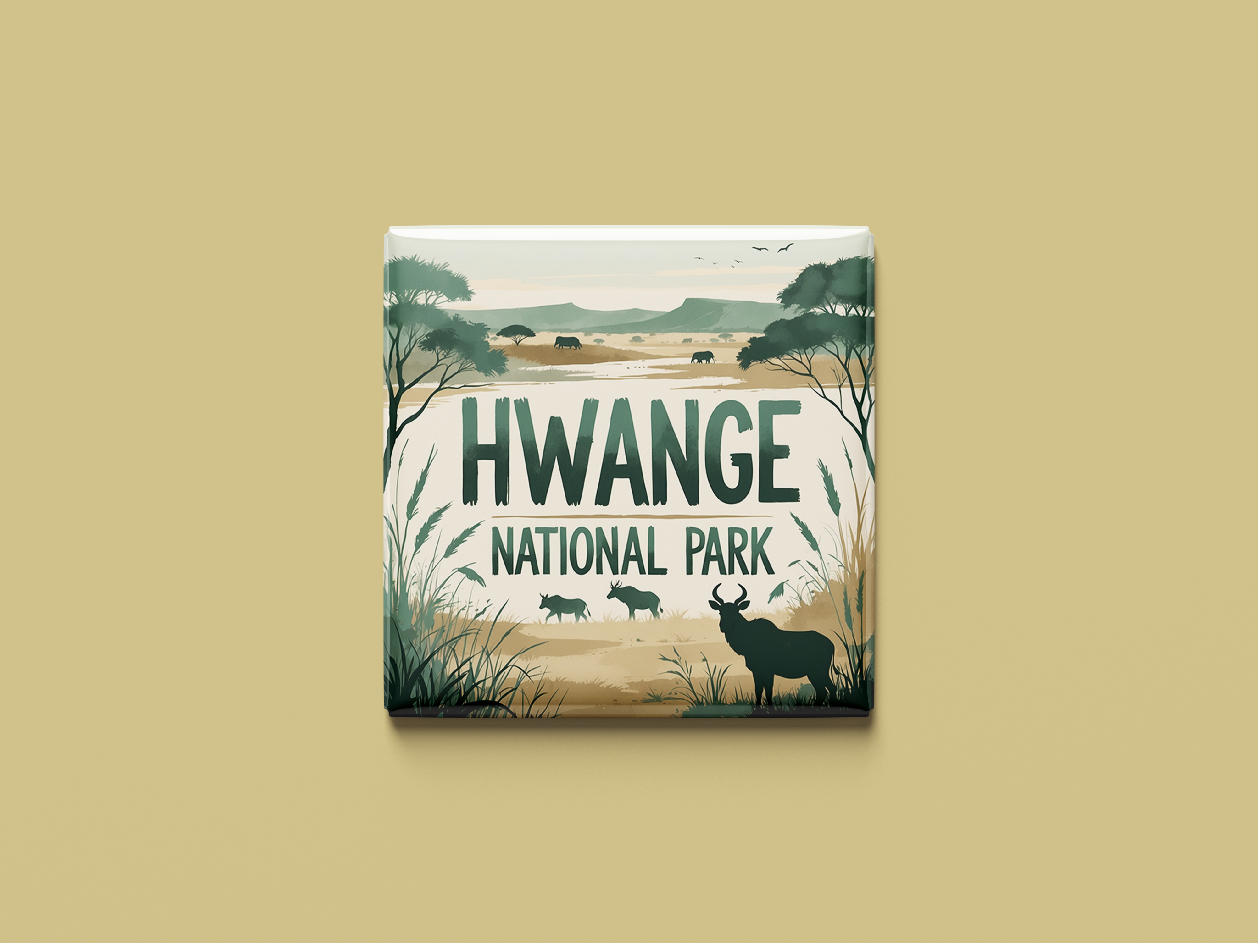 Magnetkollektion Hwange Nationalpark