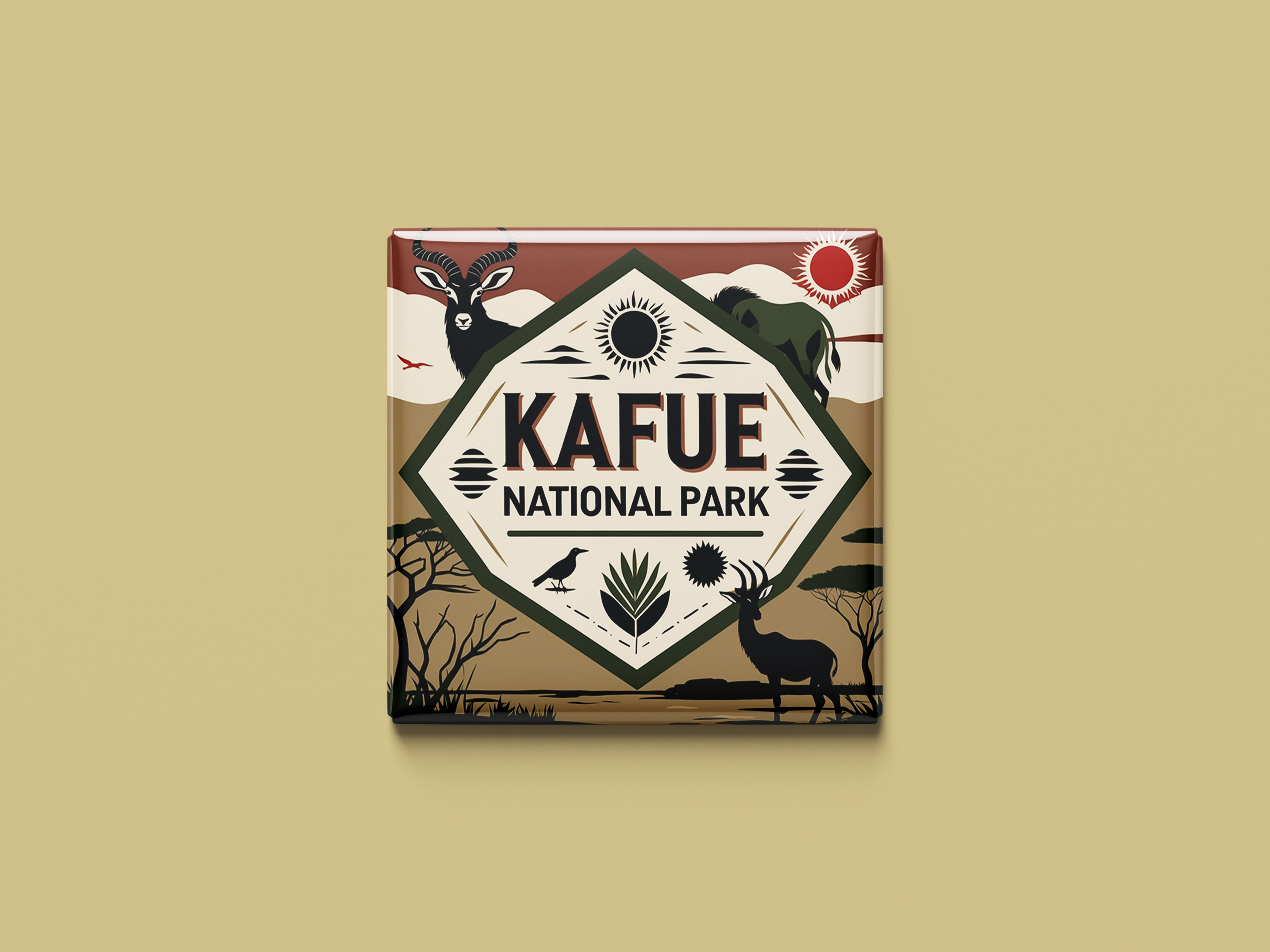 Magnetkollektion Kafue Nationalpark