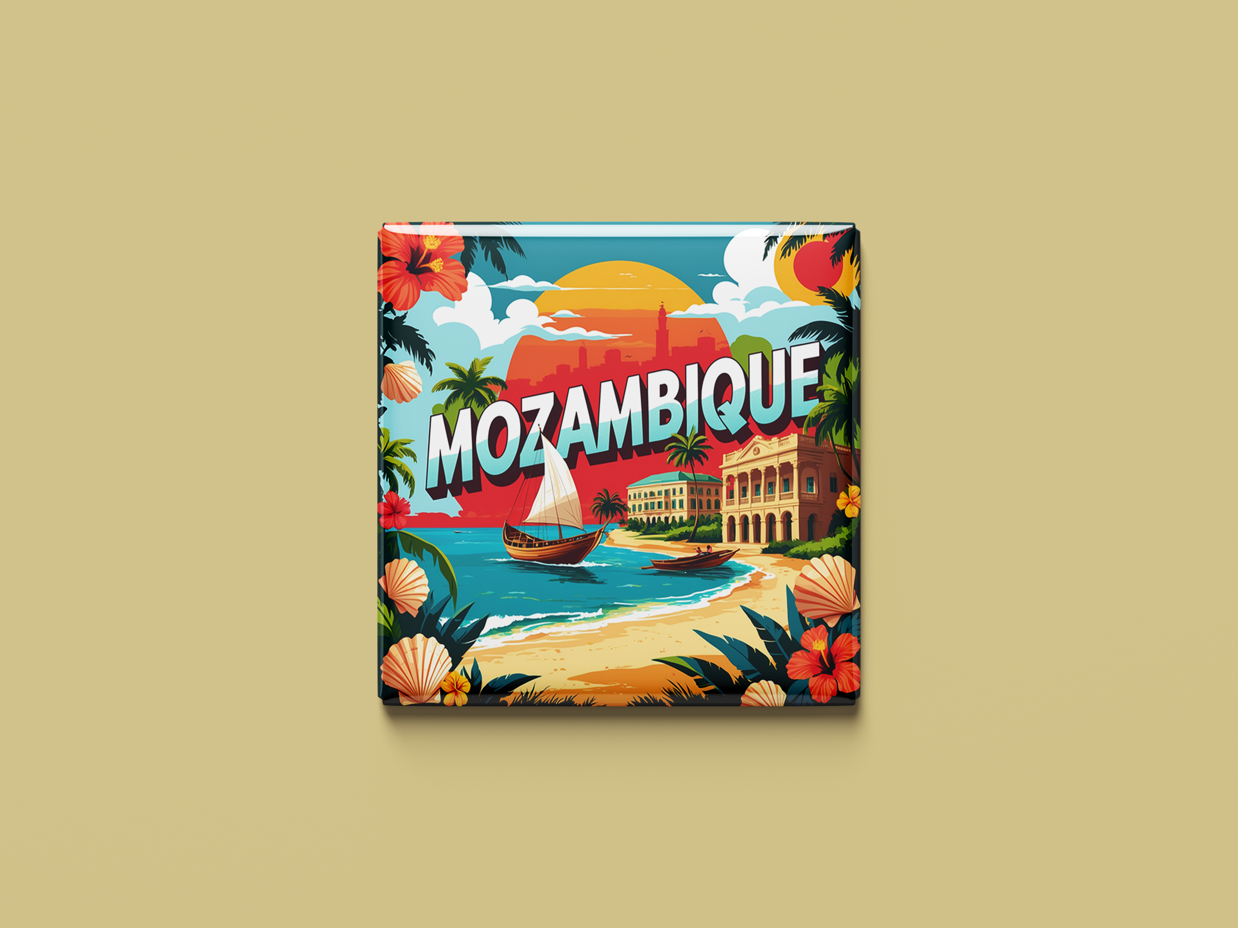Mozambique Magnet Collection