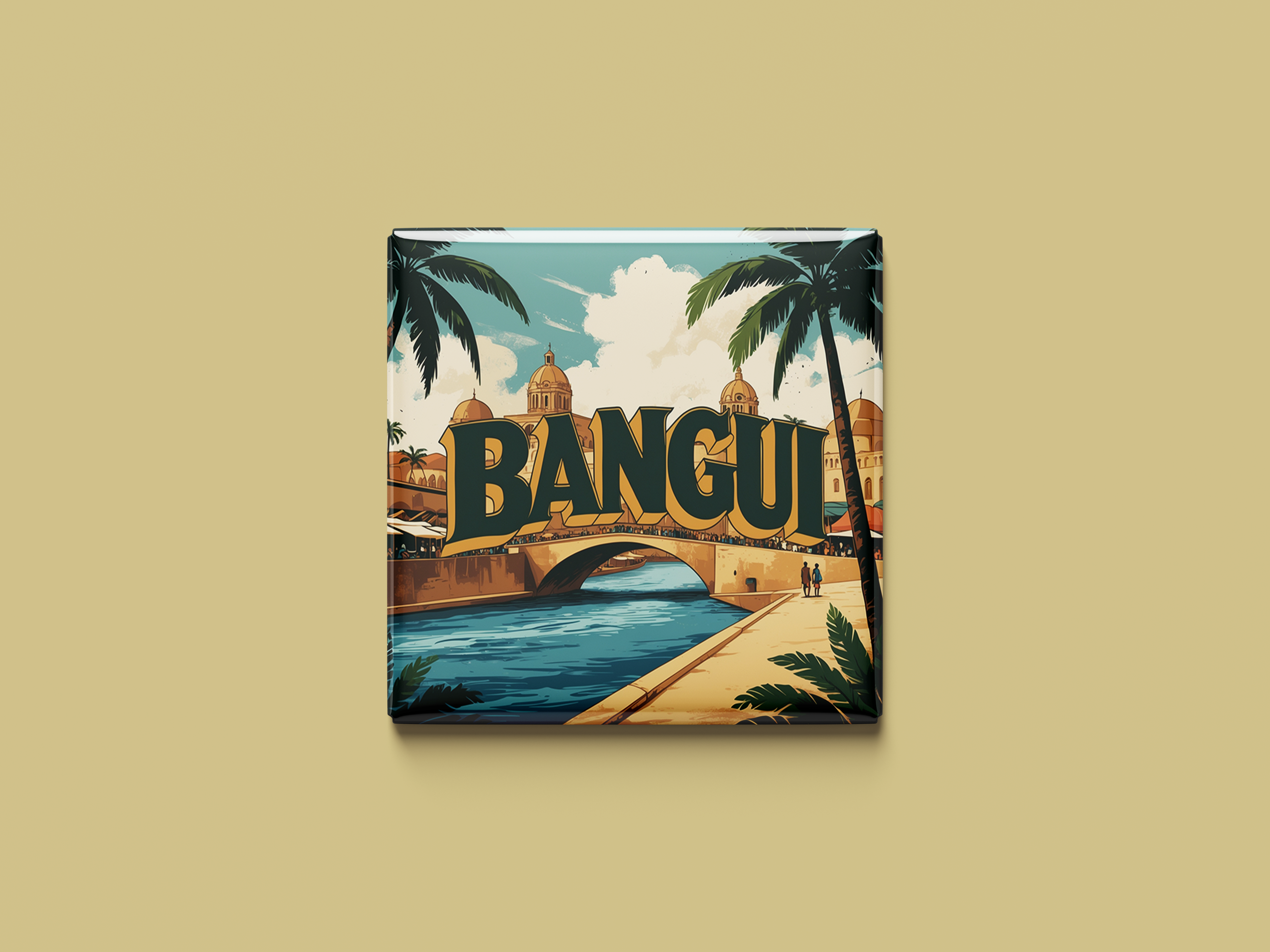 Magnetkollektion Bangui