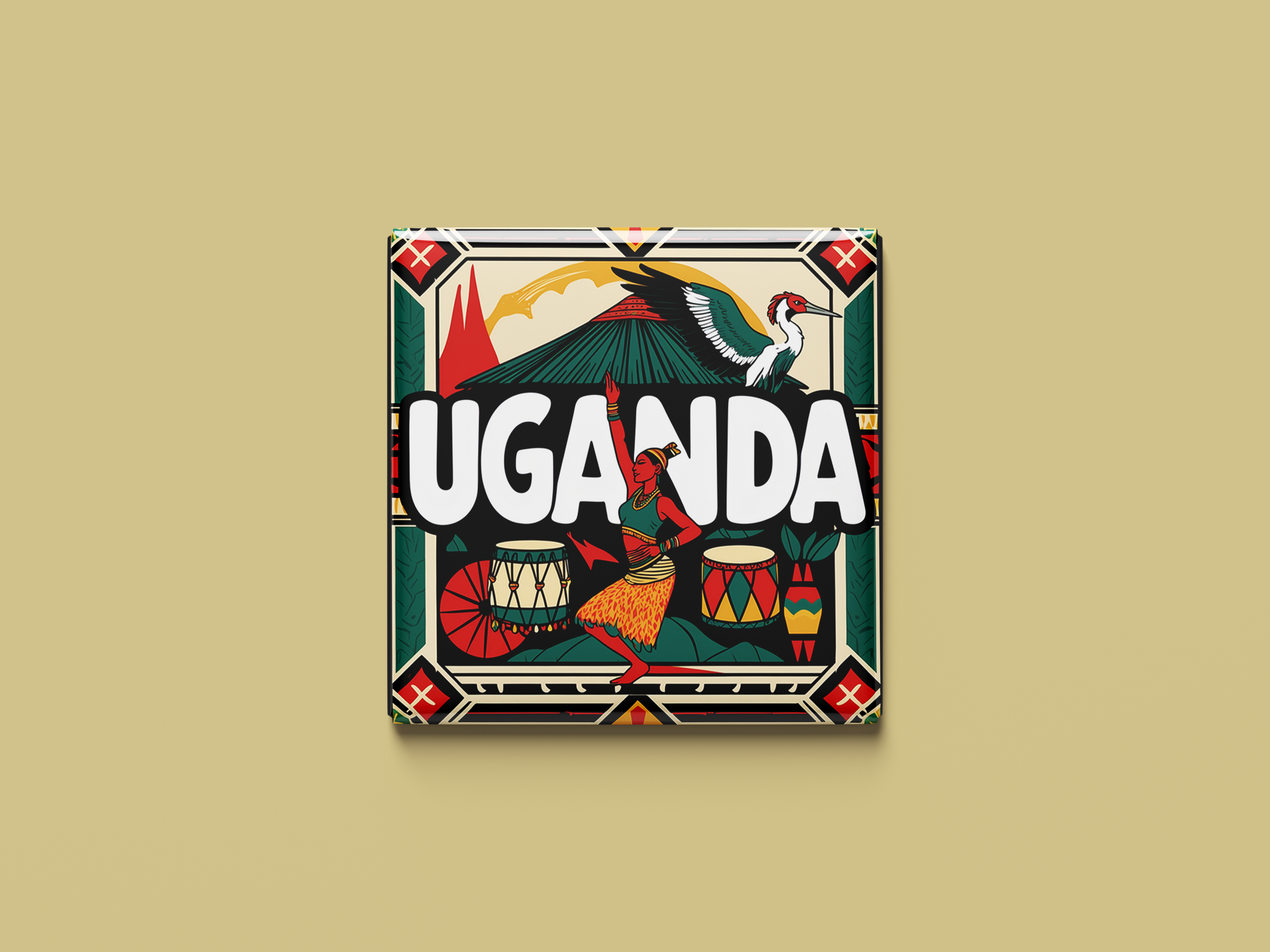 Uganda Magnetkollektion