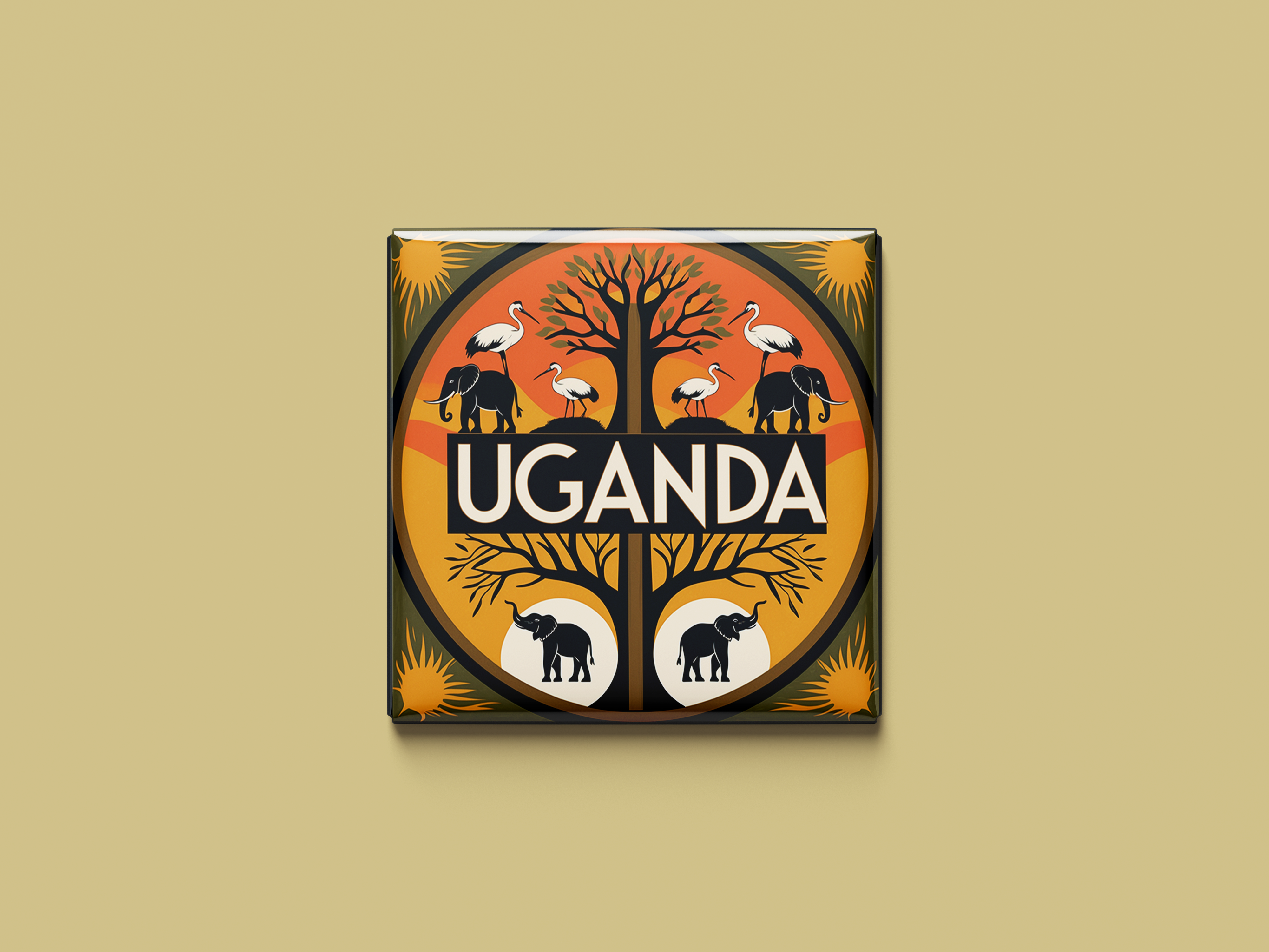 Uganda Magnetkollektion