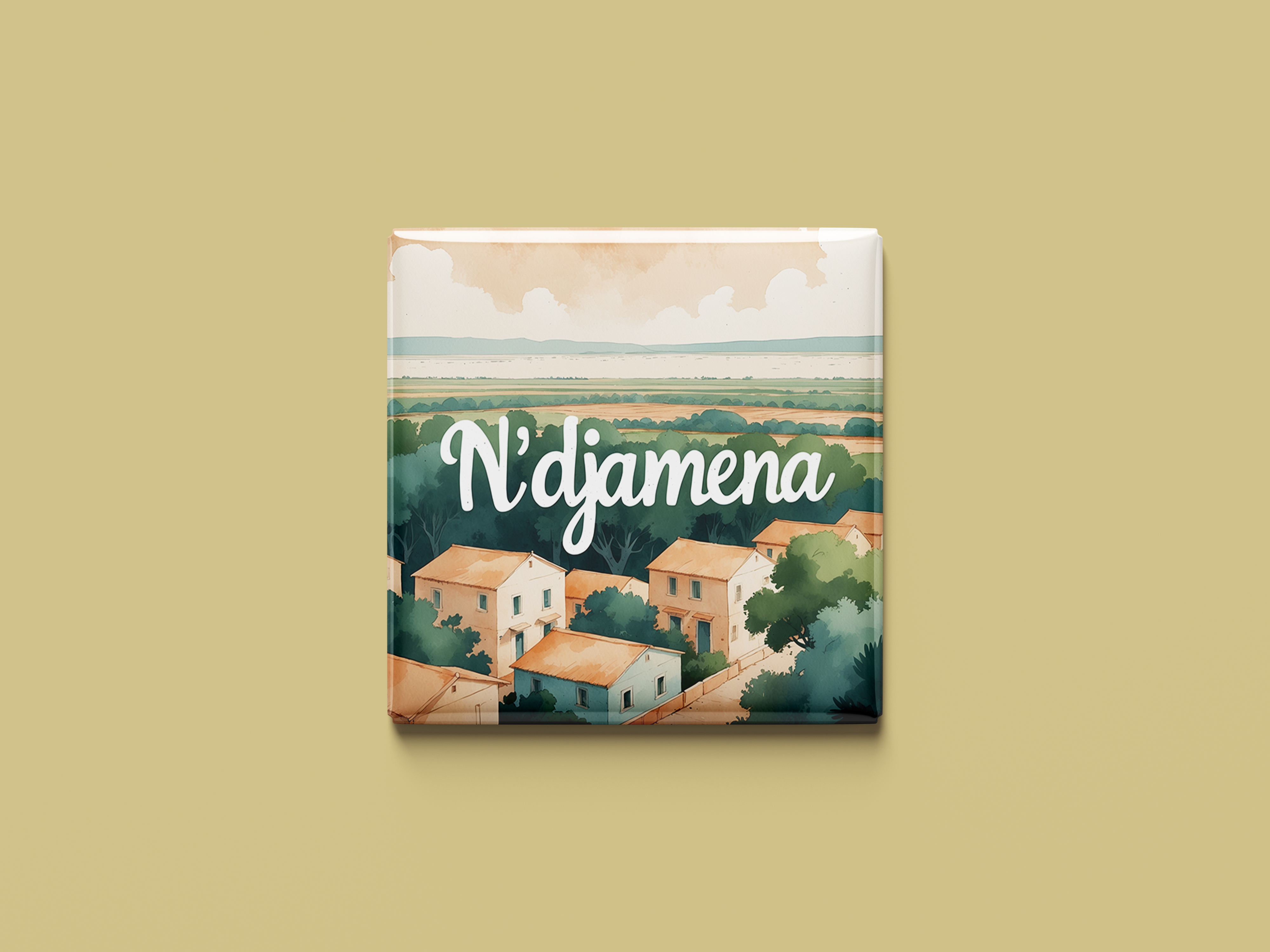 Magnetkollektion N'Djamena