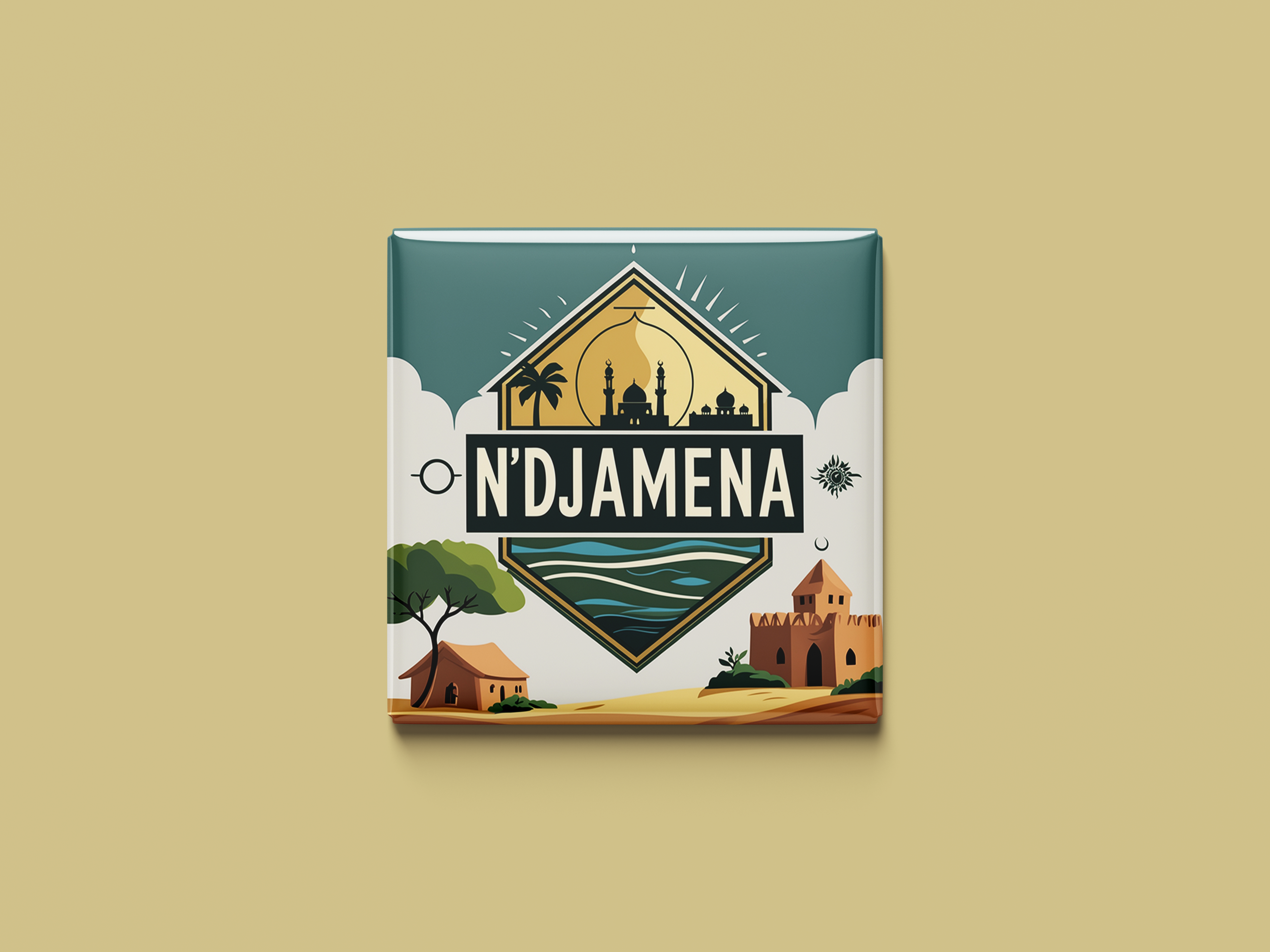 Magnetkollektion N'Djamena