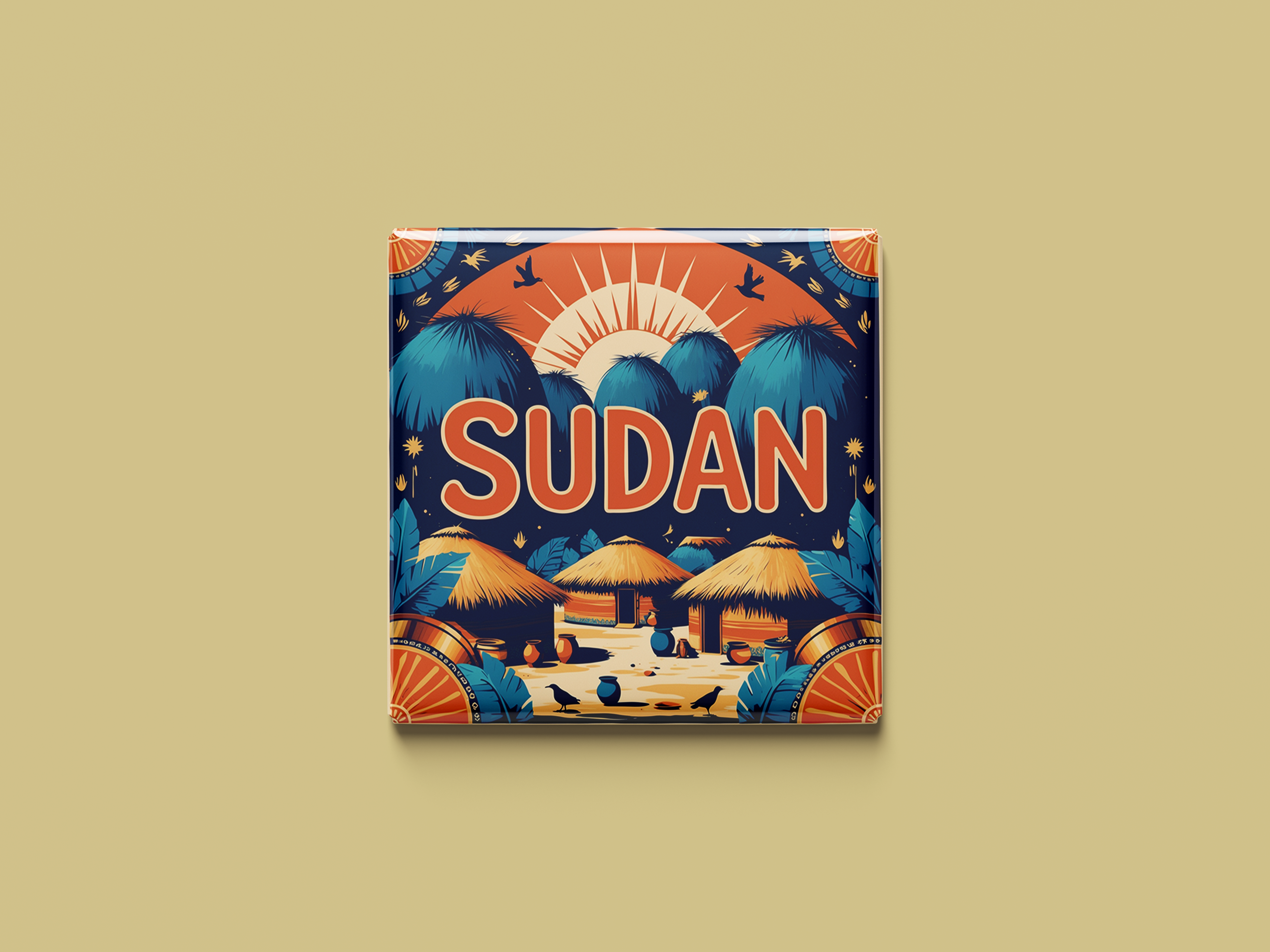 Sudan Magnetkollektion
