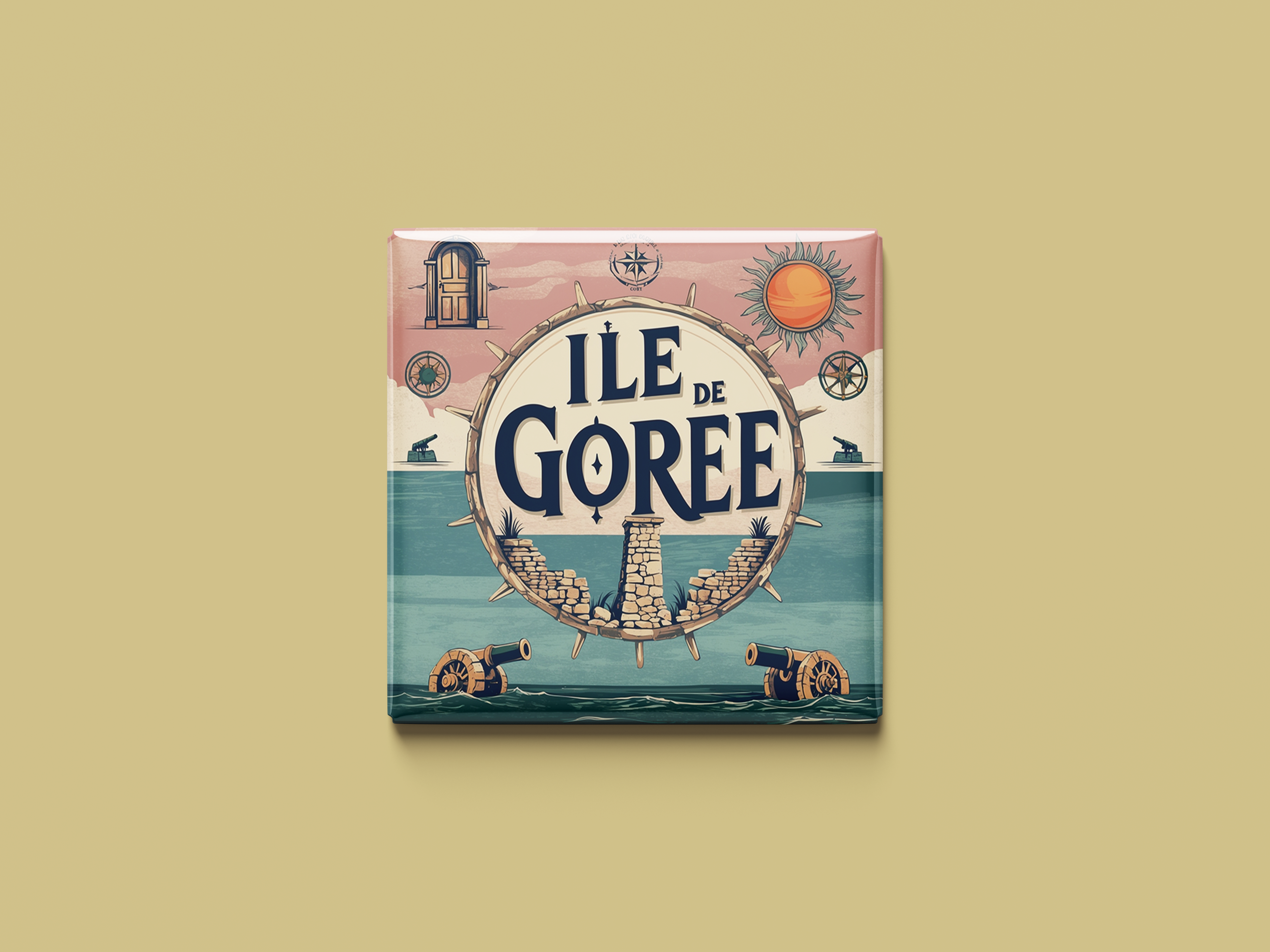 Magnetkollektion Île de Gorée