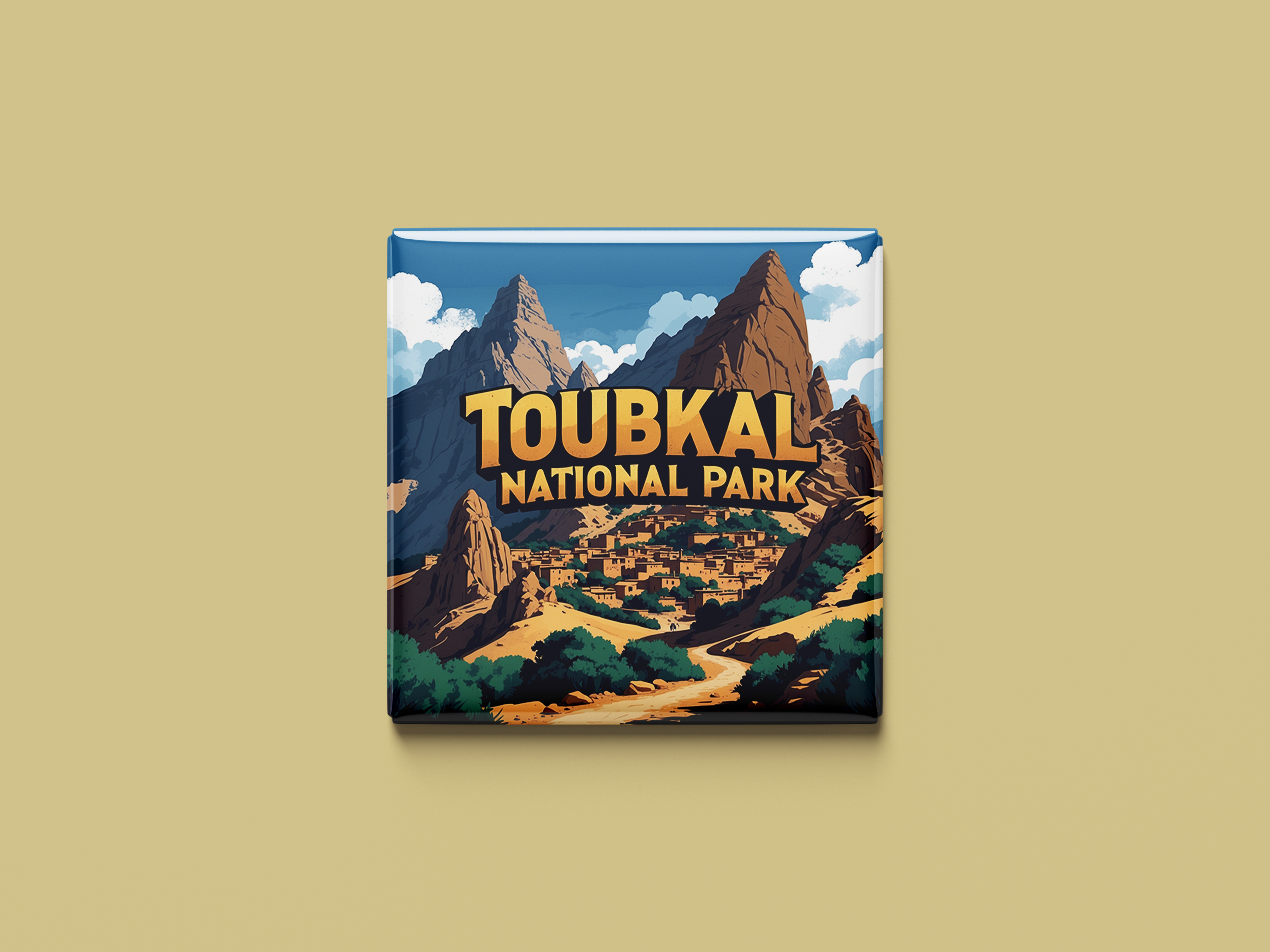 Magnetkollektion Toubkal Nationalpark