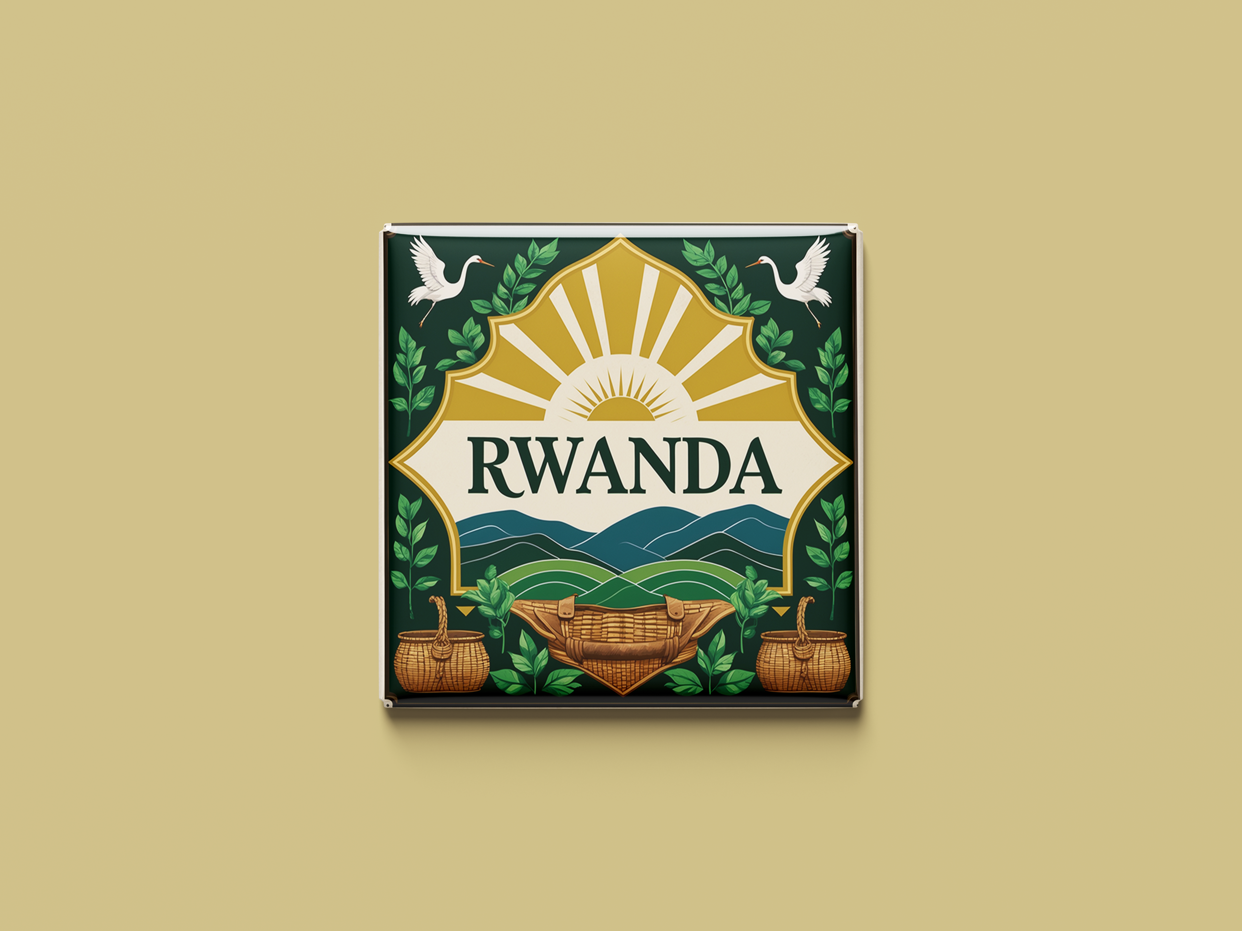 Ruanda Magnetkollektion