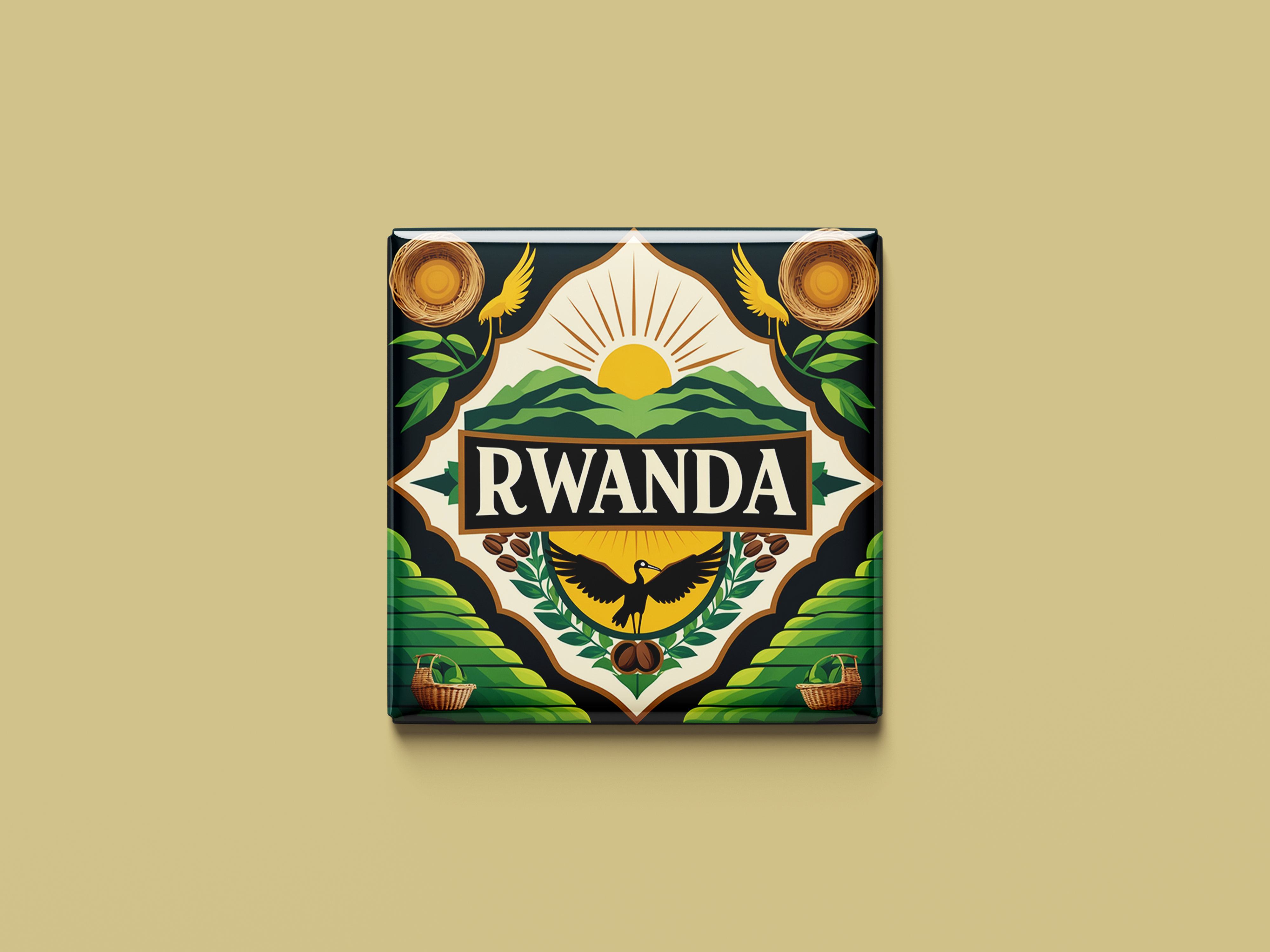 Rwanda Magnet Collection