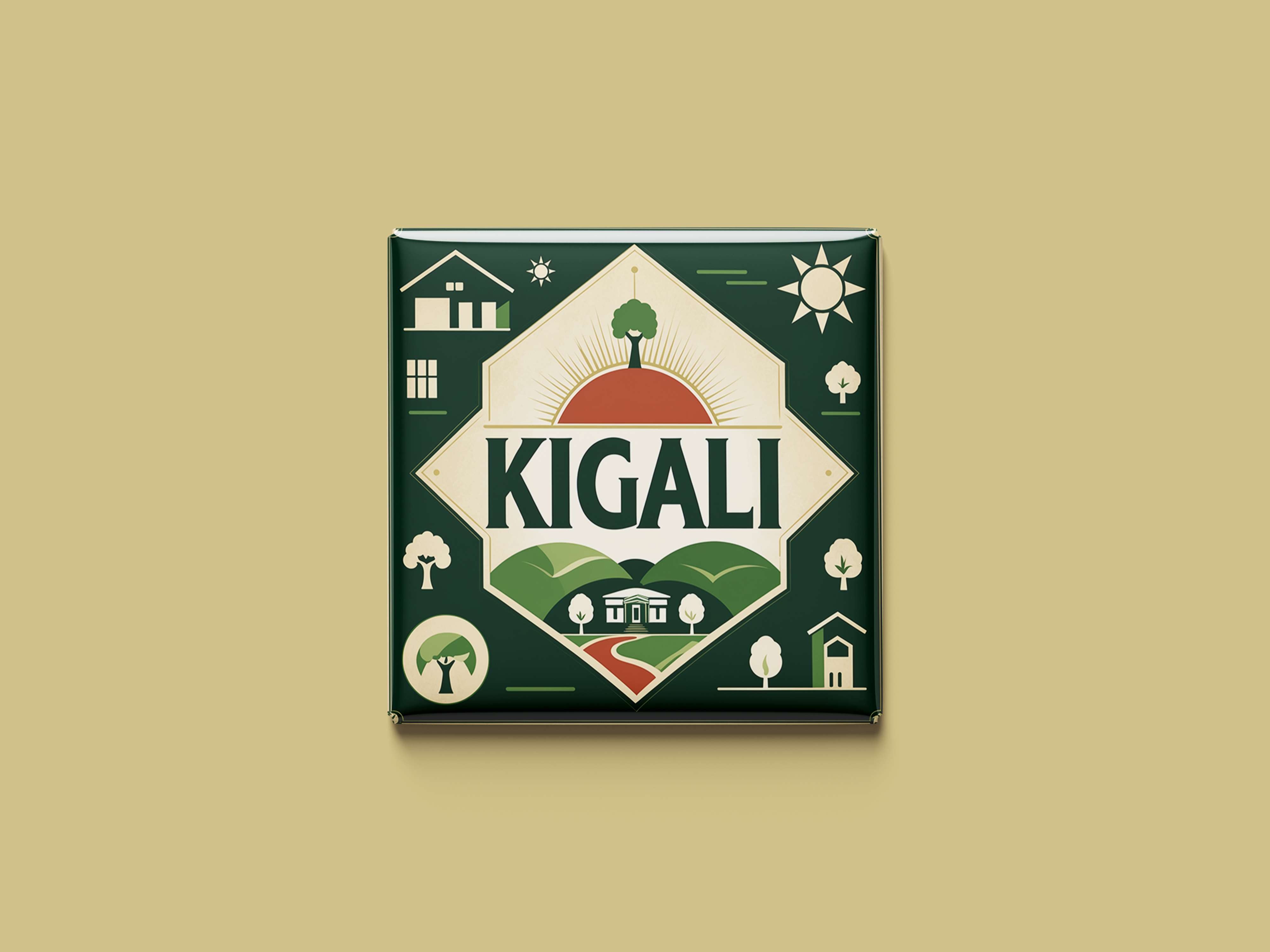 Magnetkollektion Kigali