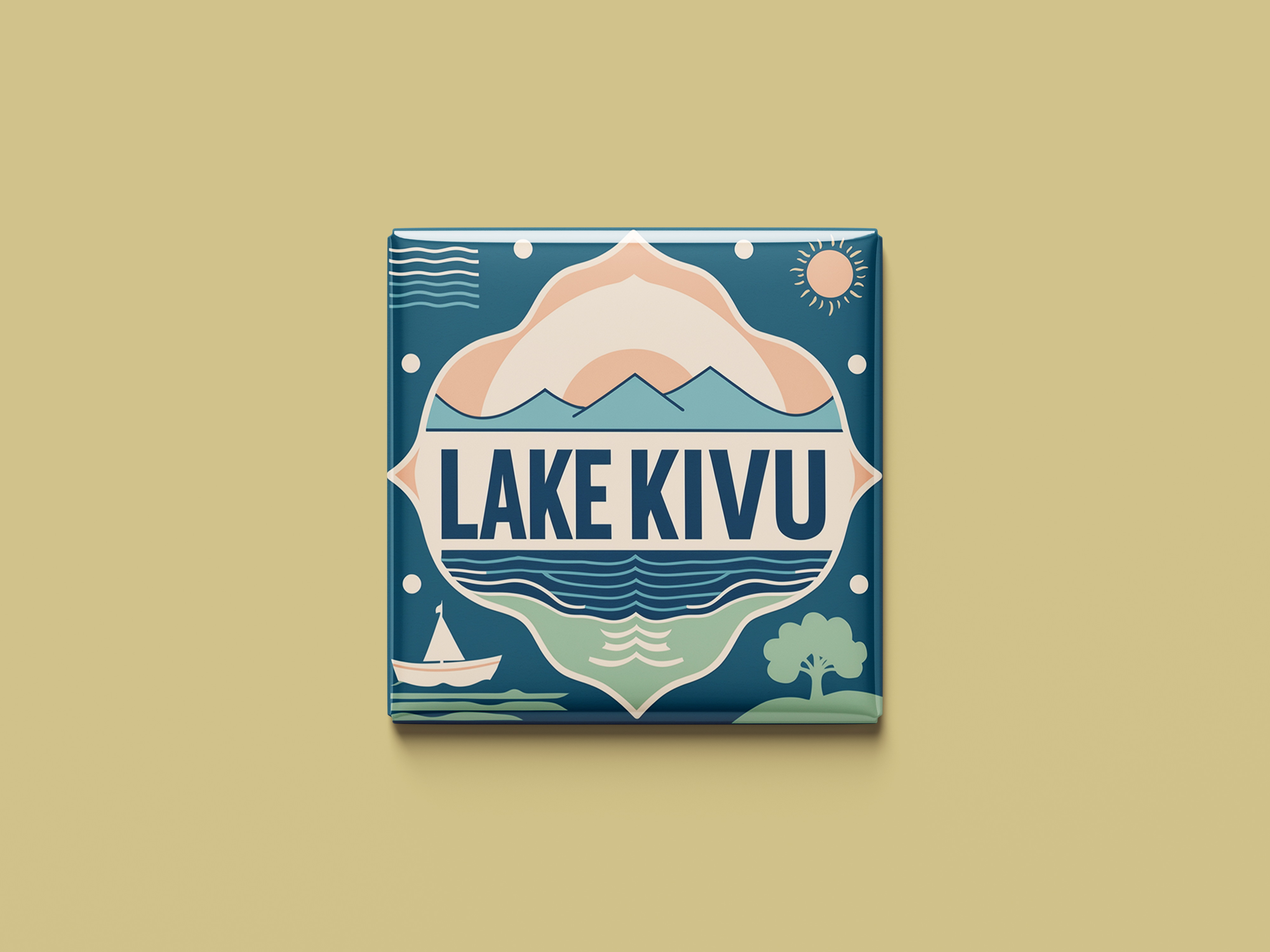 Magnetkollektion Lake Kivu