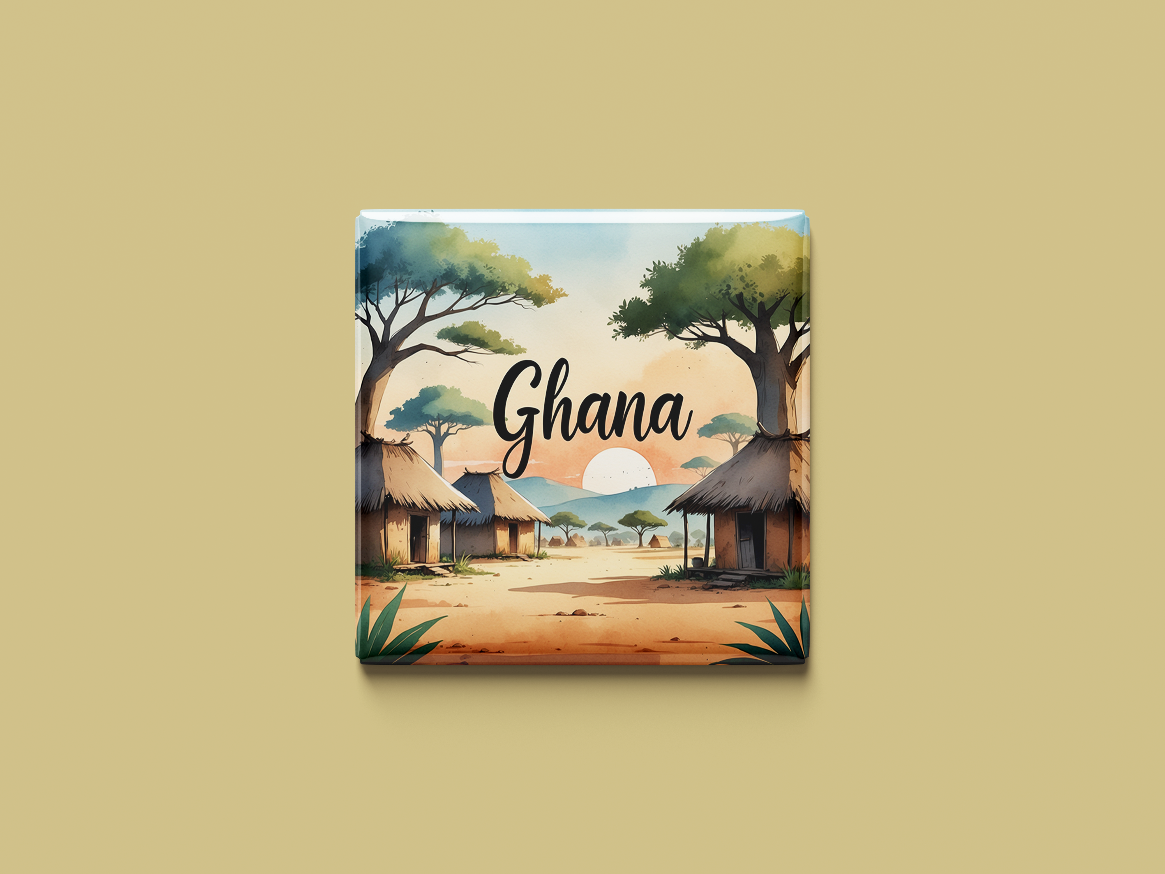 Ghana Magnetkollektion