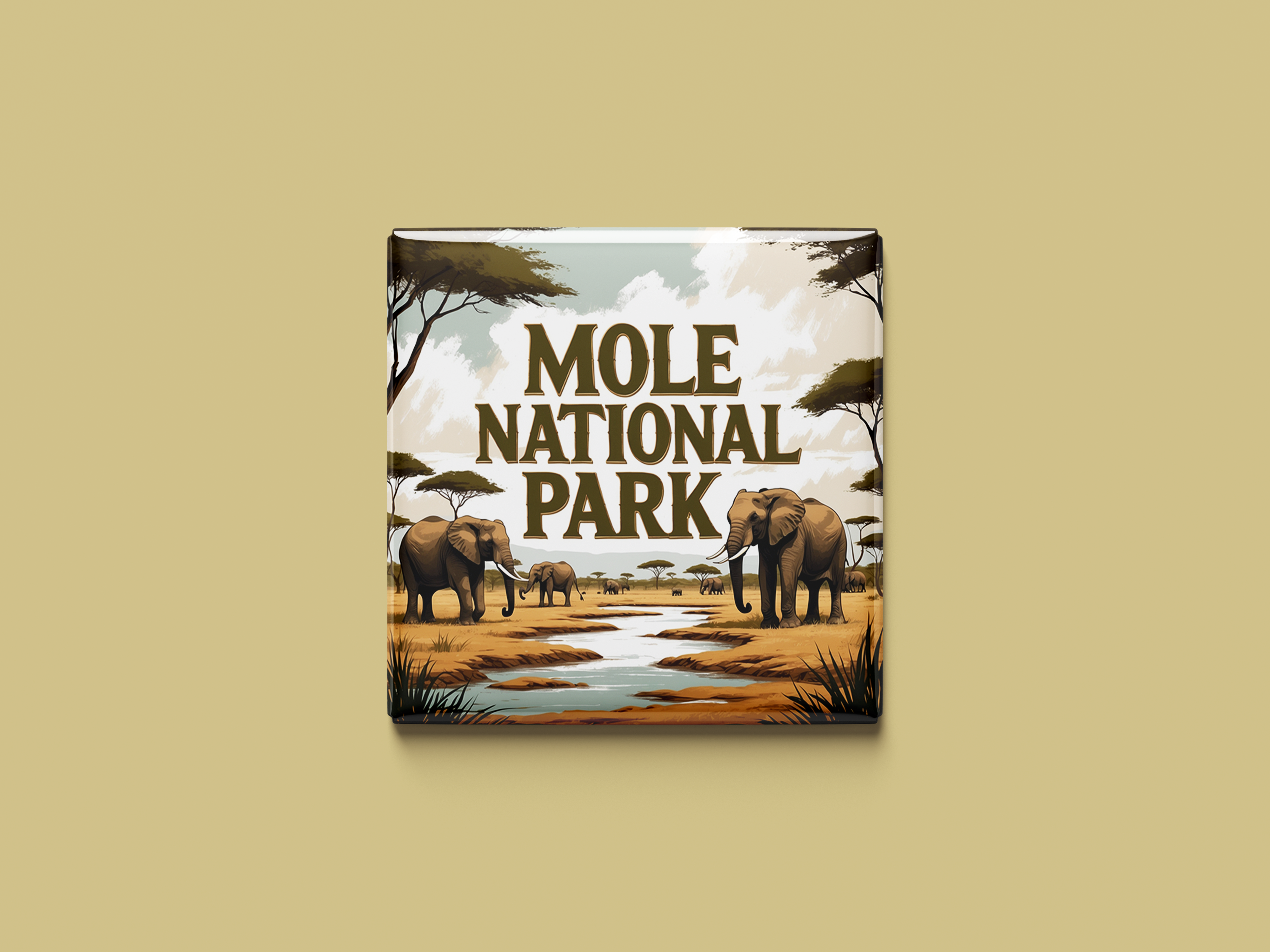Magnetkollektion Mole Nationalpark