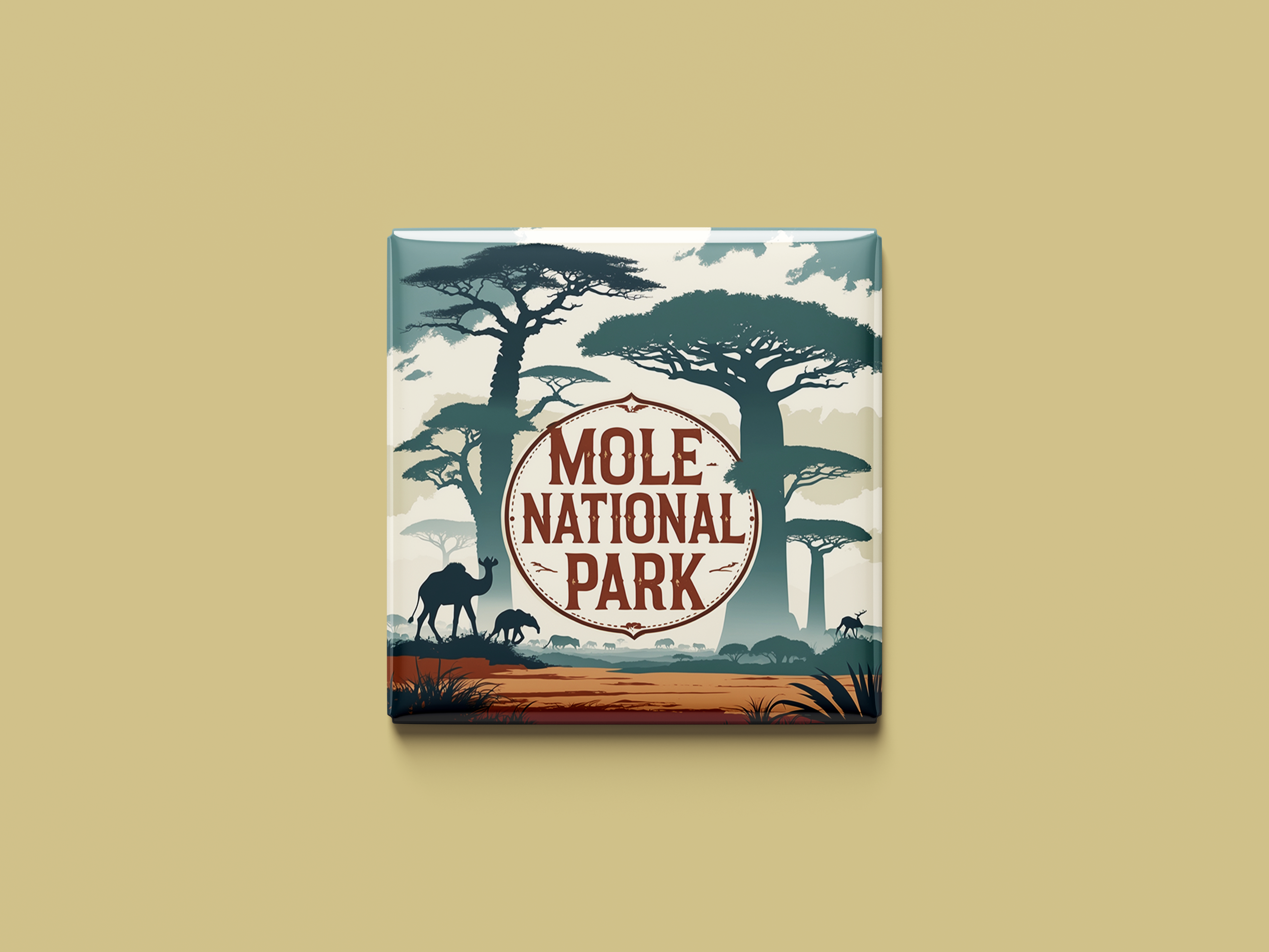 Magnetkollektion Mole Nationalpark
