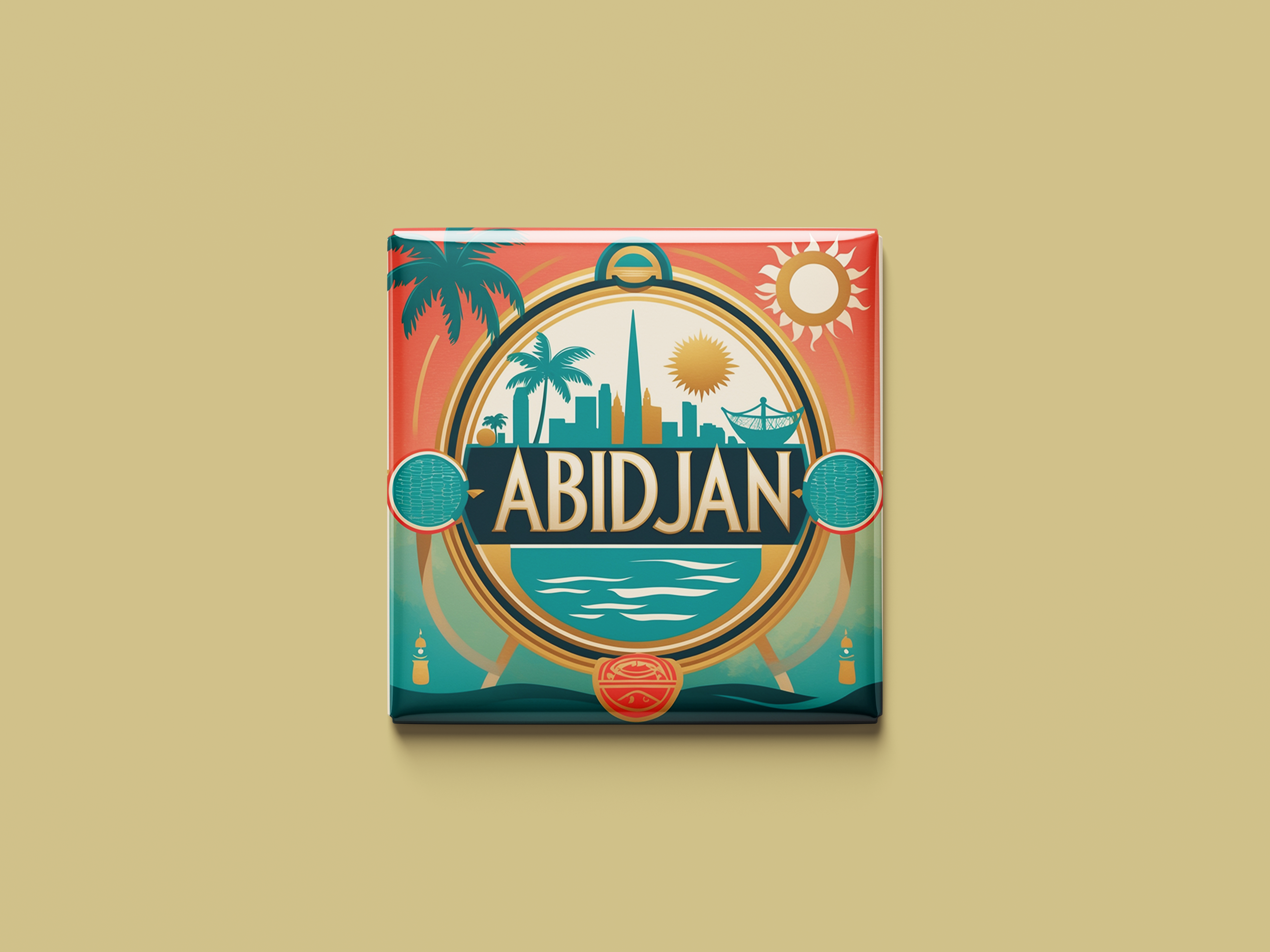 Magnetkollektion Abidjan