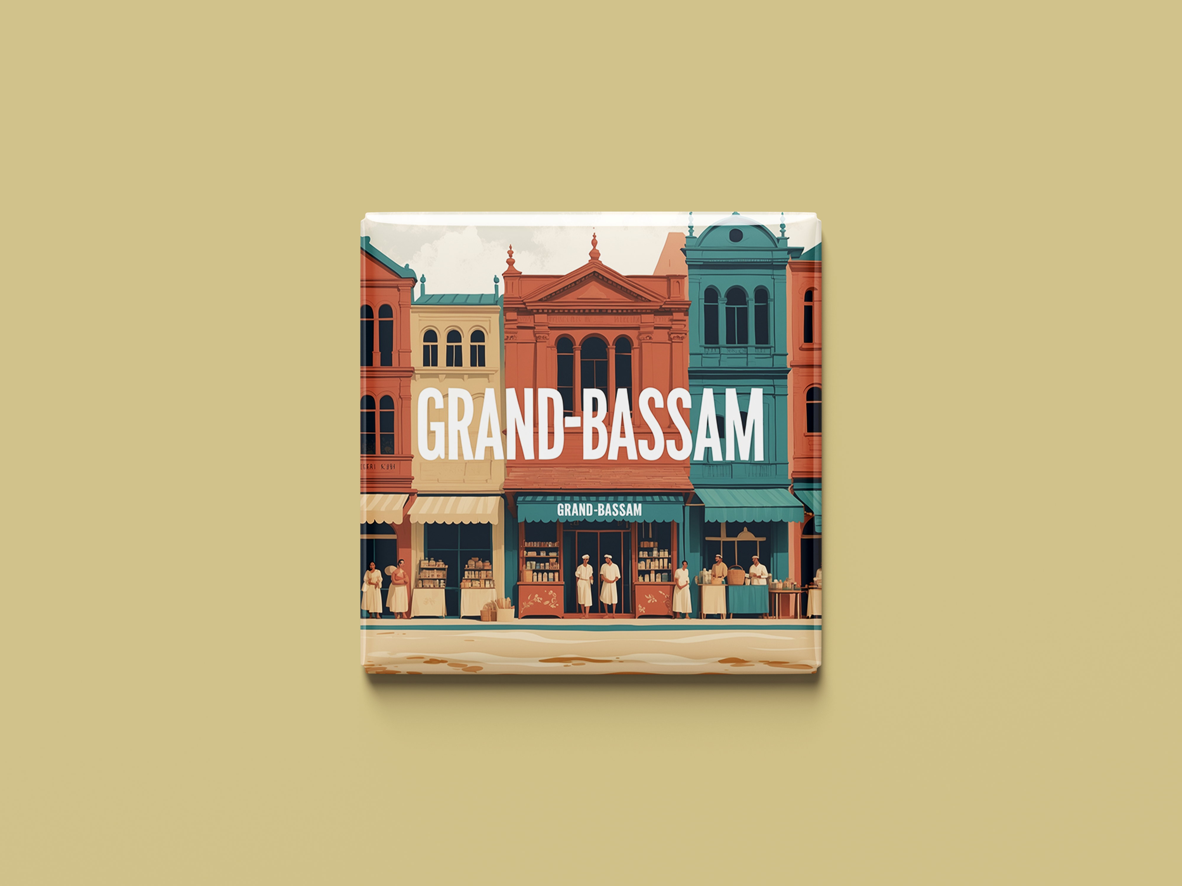 Magnetkollektion Grand-Bassam