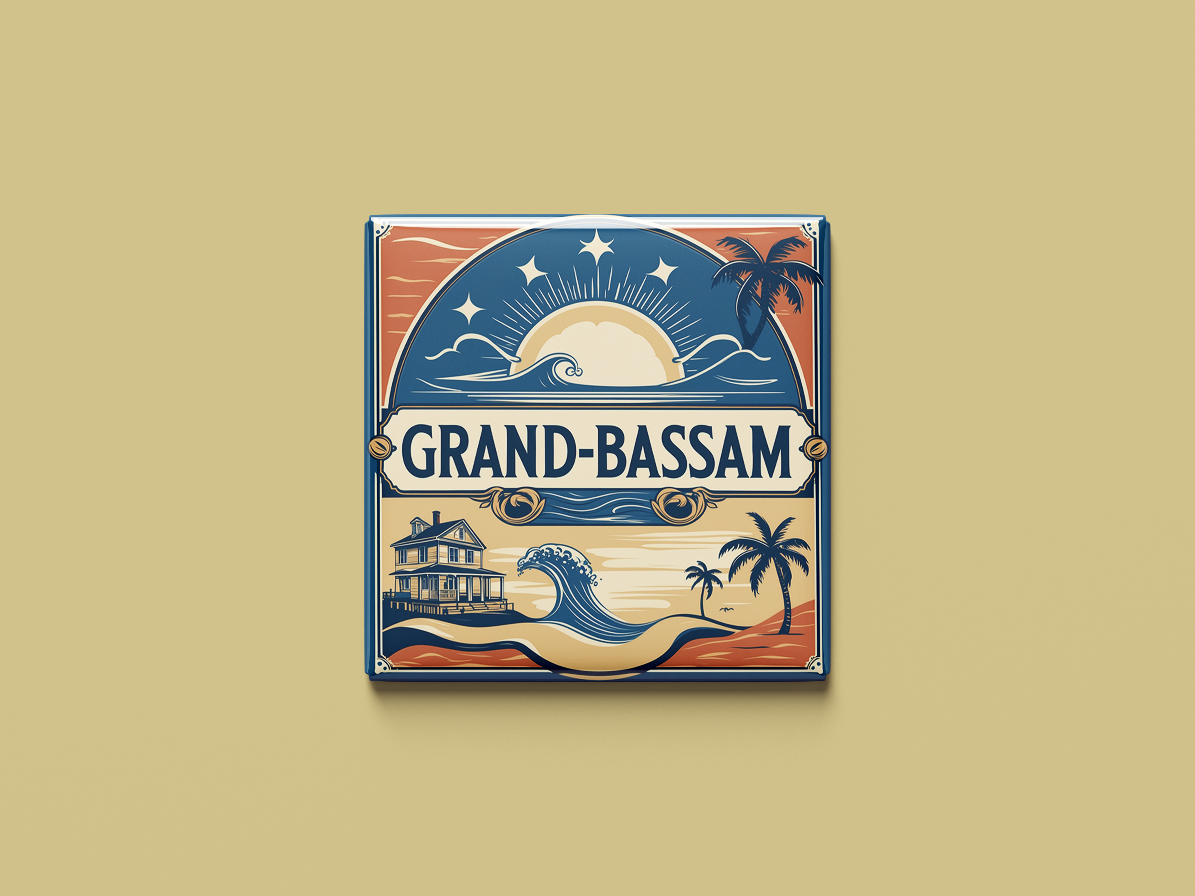 Magnetkollektion Grand-Bassam