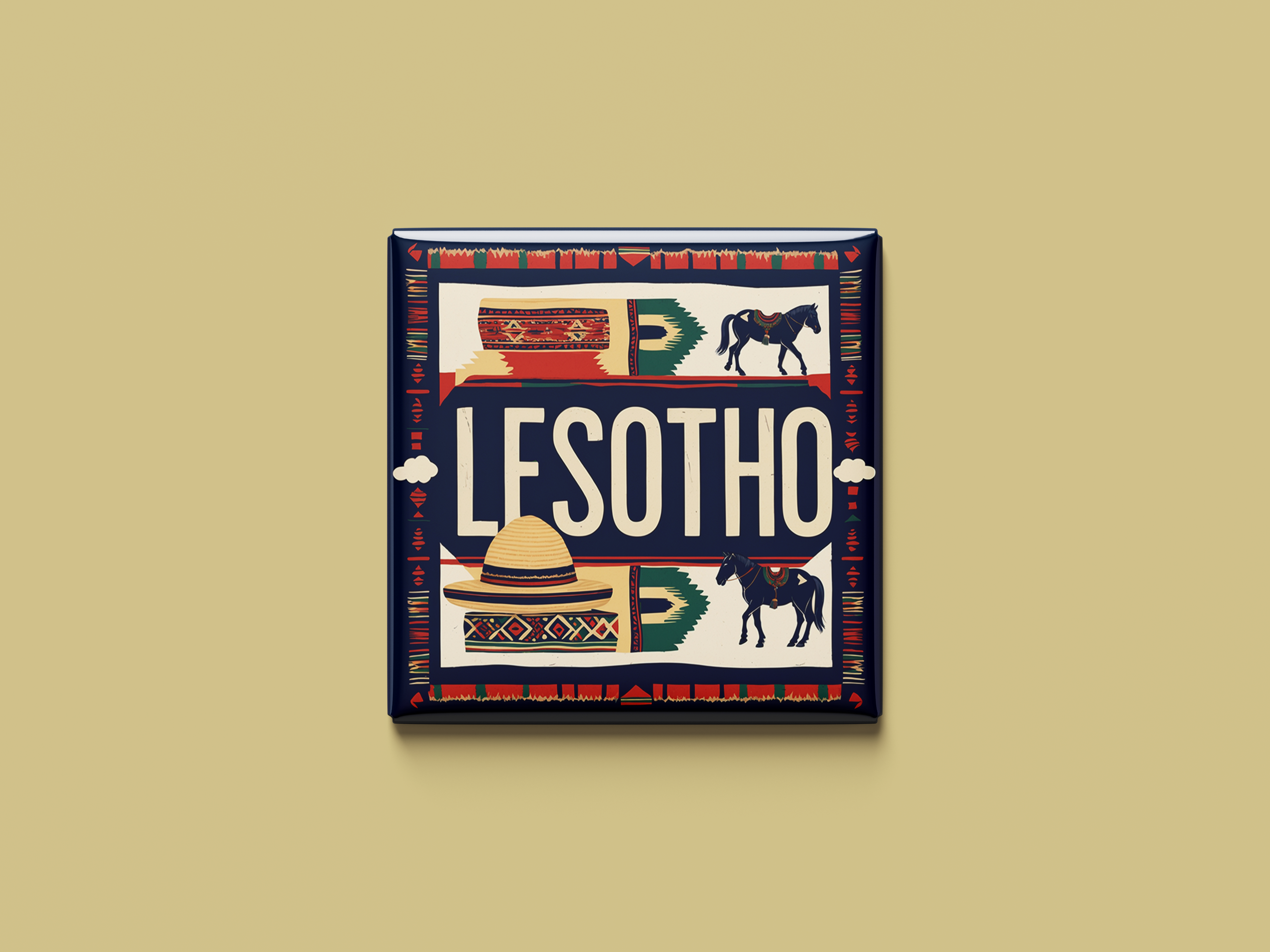 Lesotho Magnetkollektion