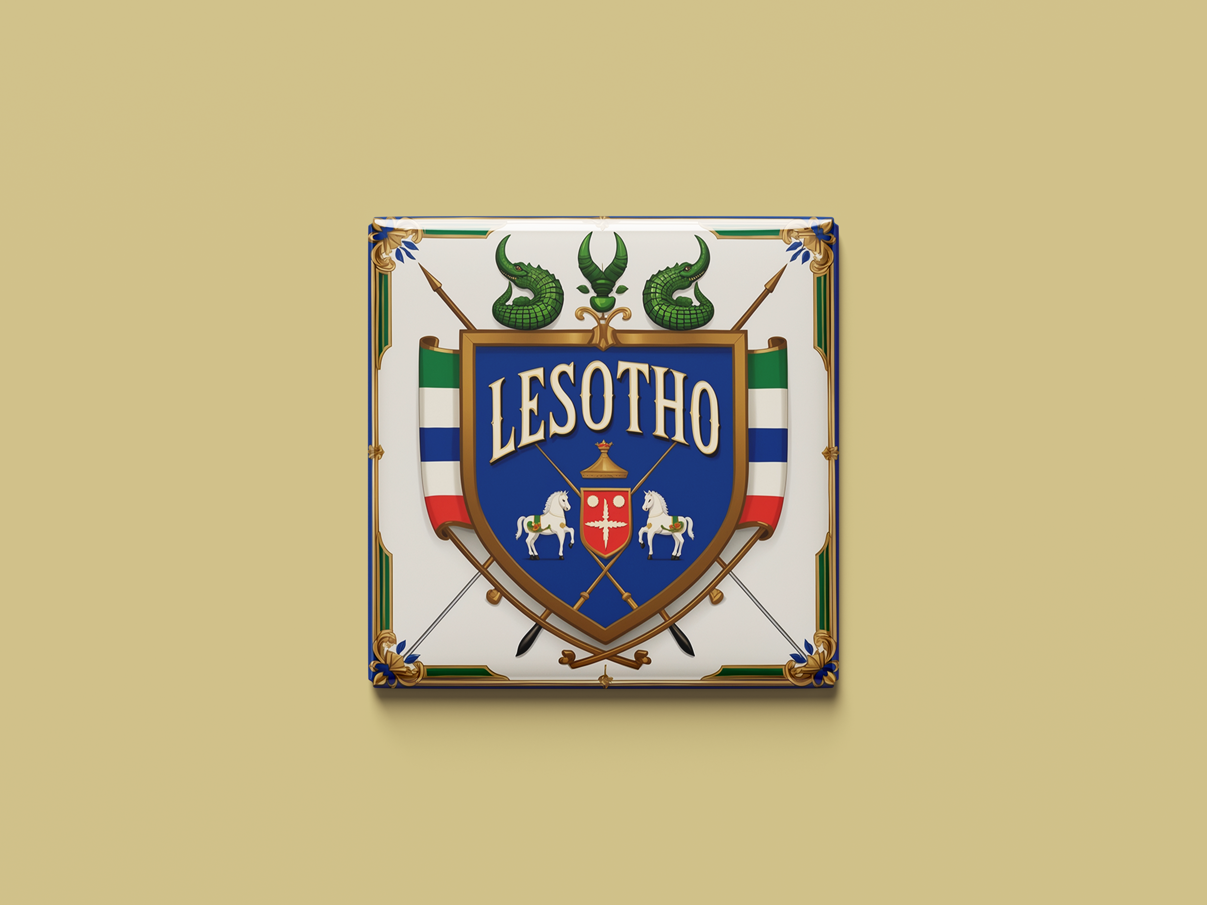Lesotho Magnetkollektion