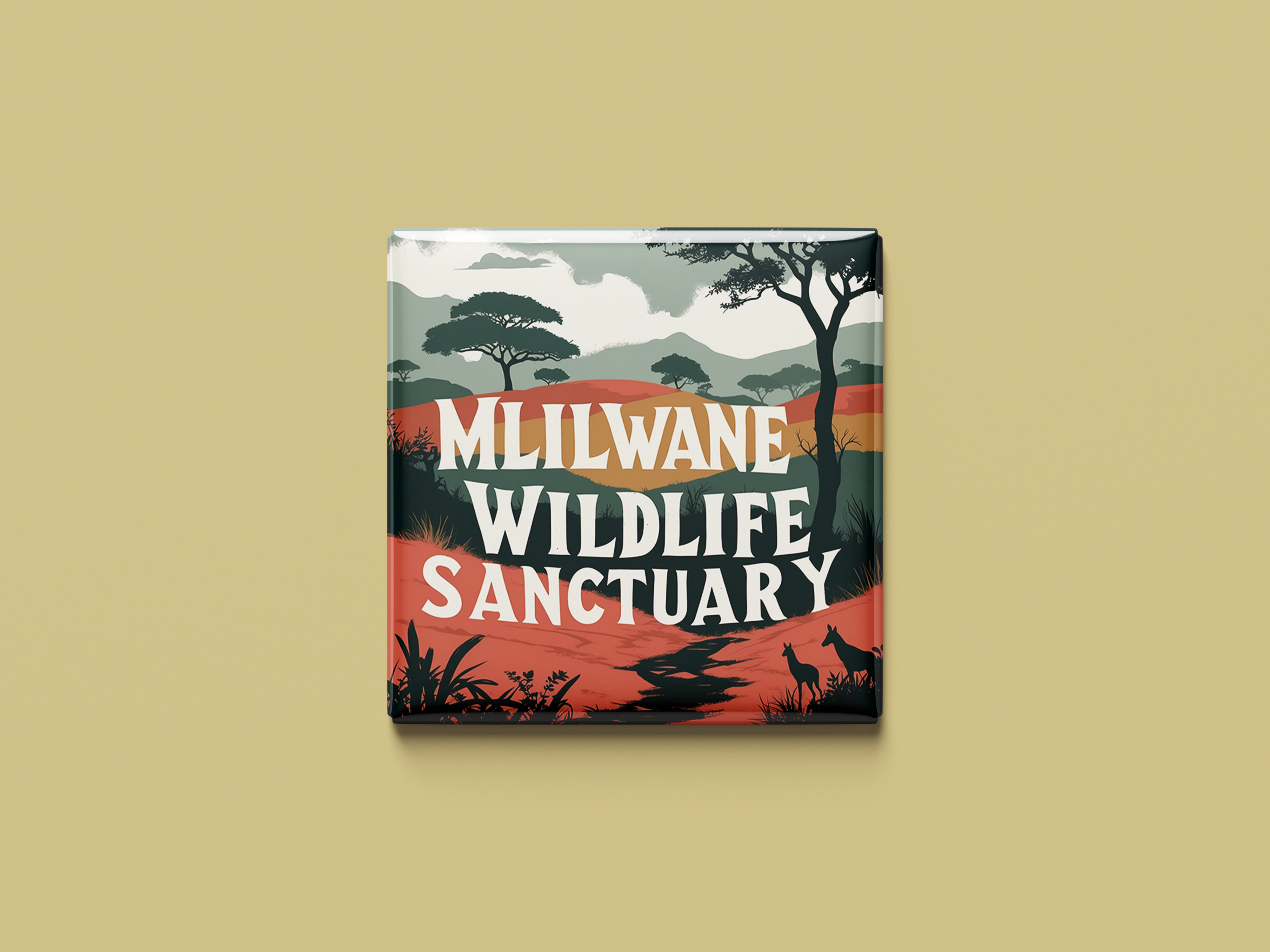 Magnetkollektion Mlilwane Wildlife Sanctuary