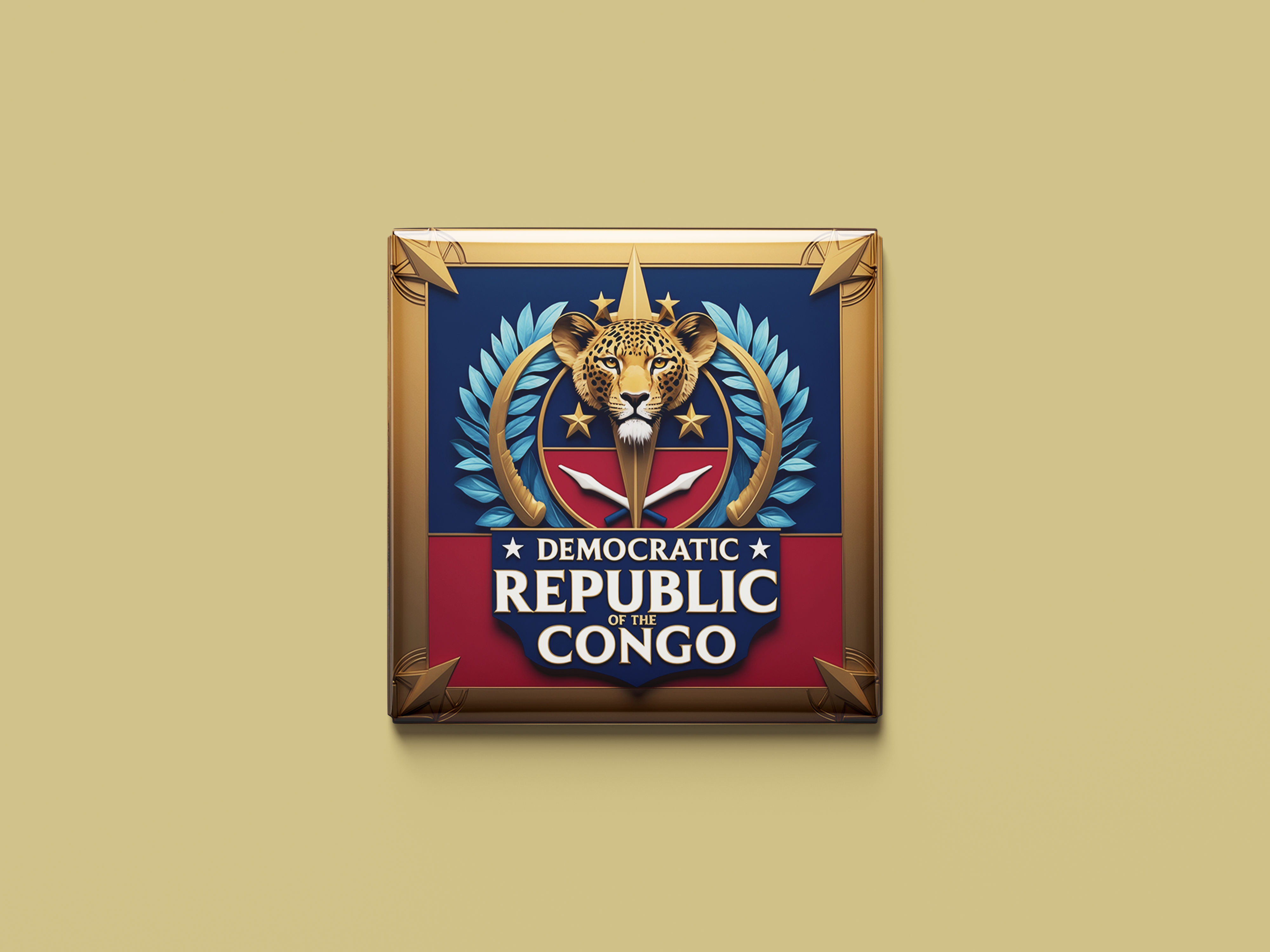 Dem. Republik Kongo Magnetkollektion