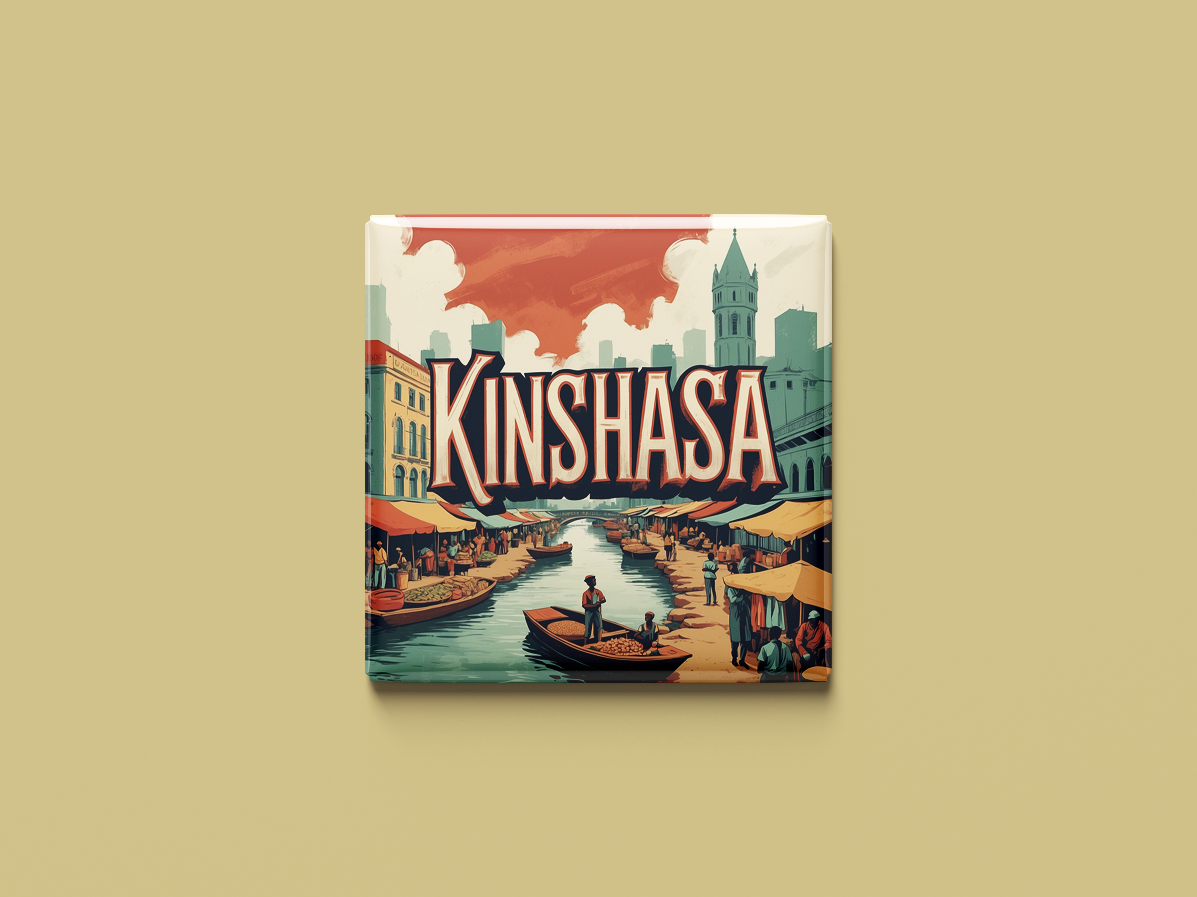 Magnetkollektion Kinshasa