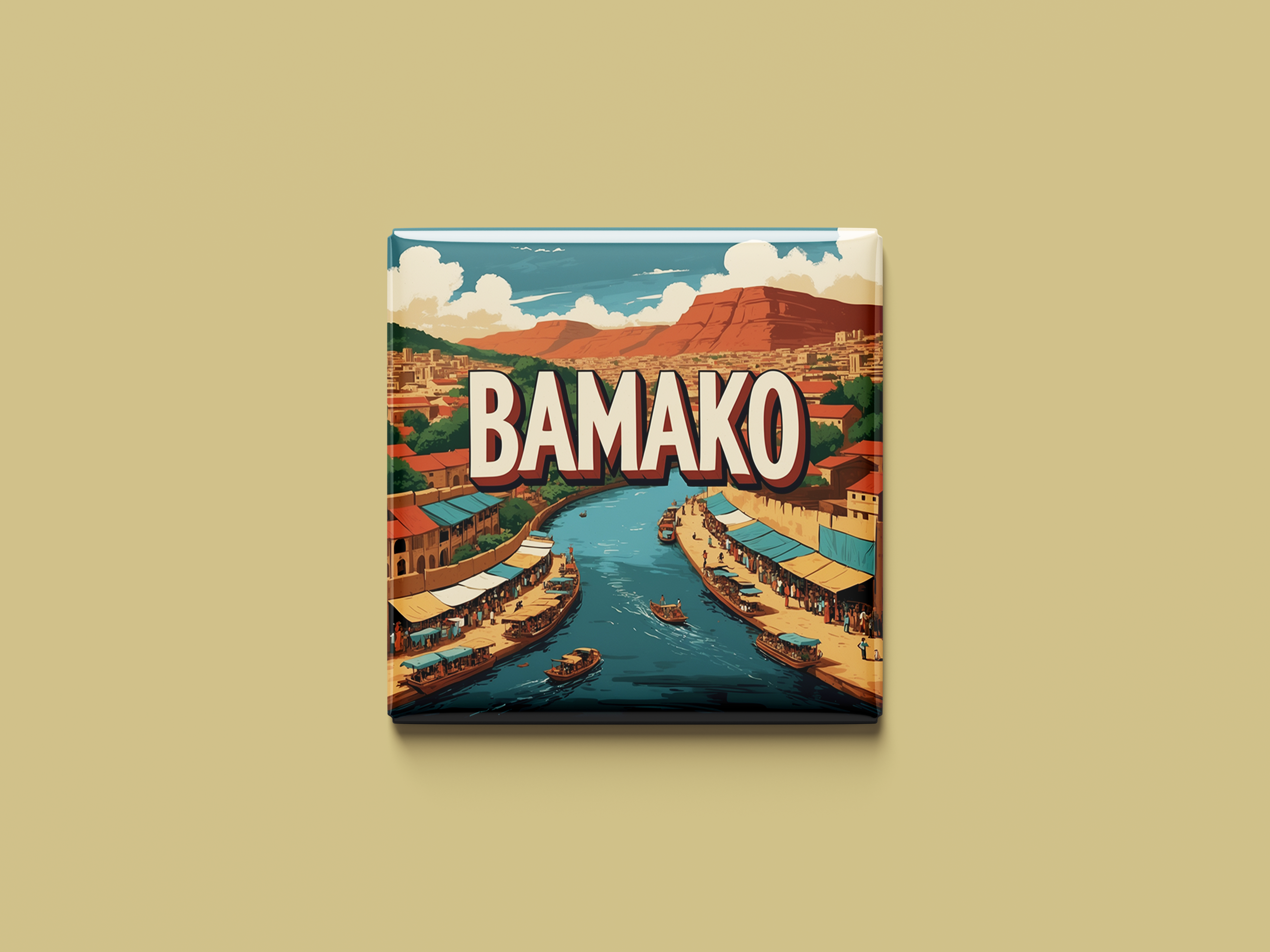 Magnetkollektion Bamako