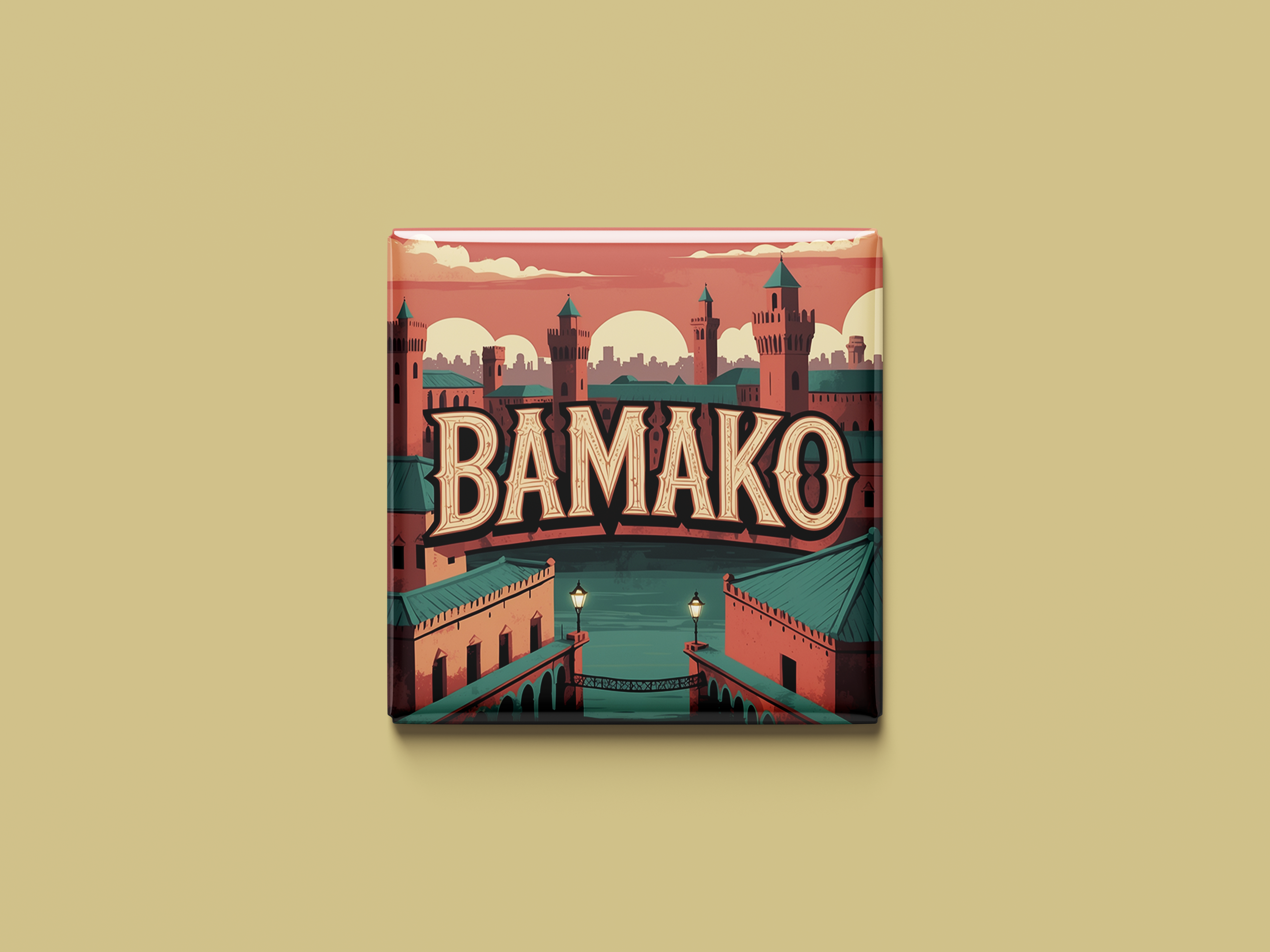 Magnetkollektion Bamako