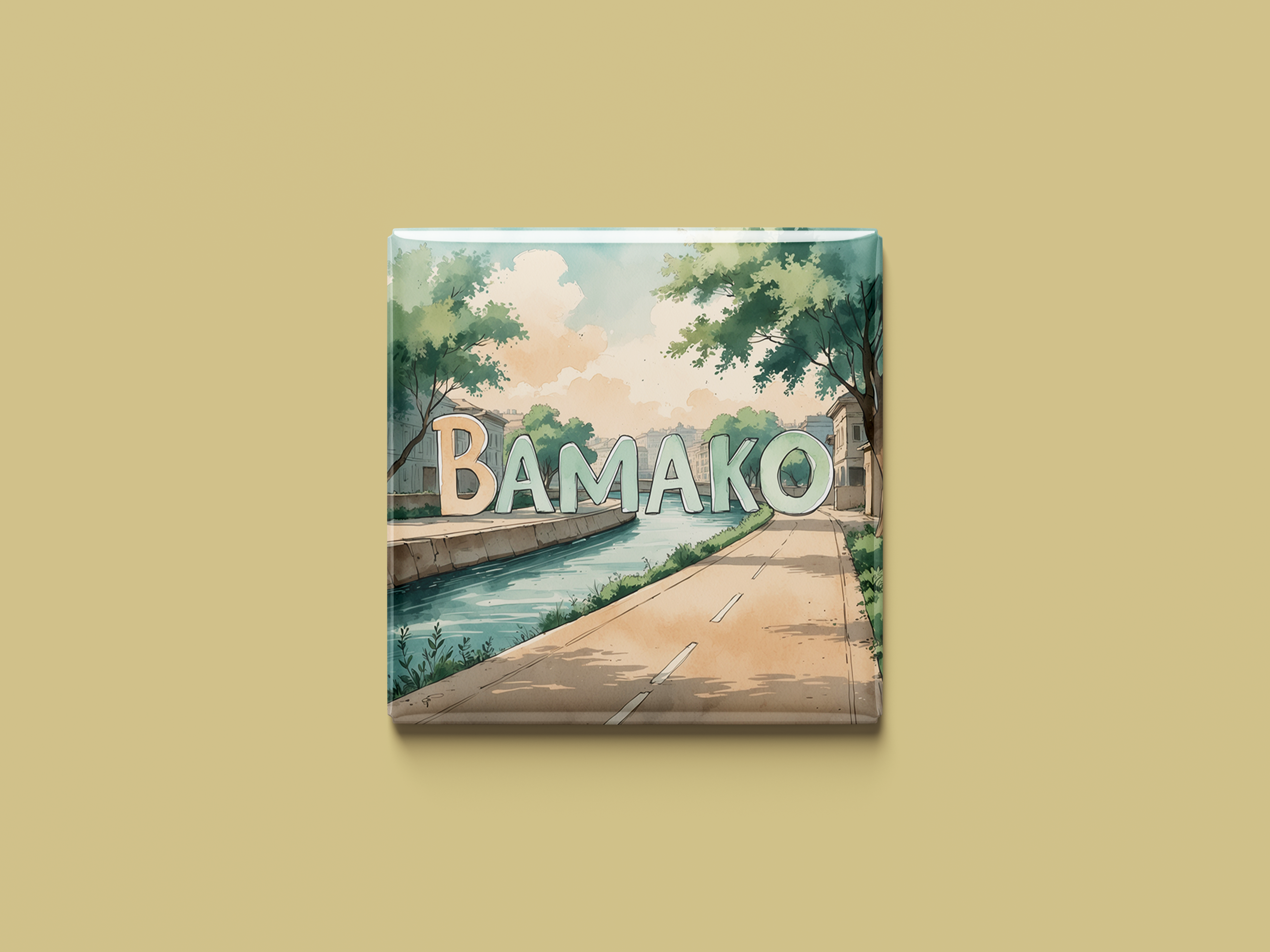 Magnetkollektion Bamako