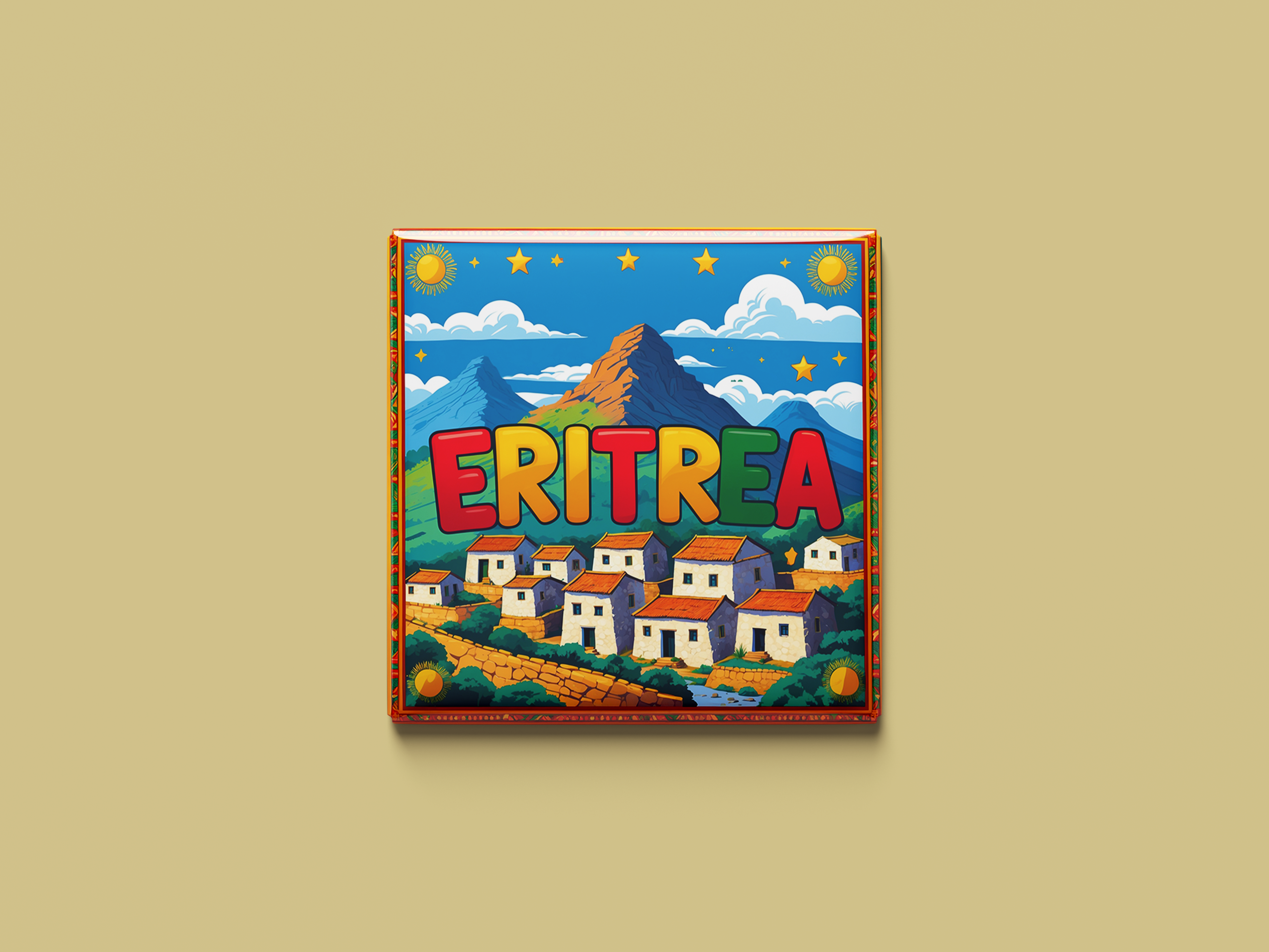 Eritrea Magnetkollektion