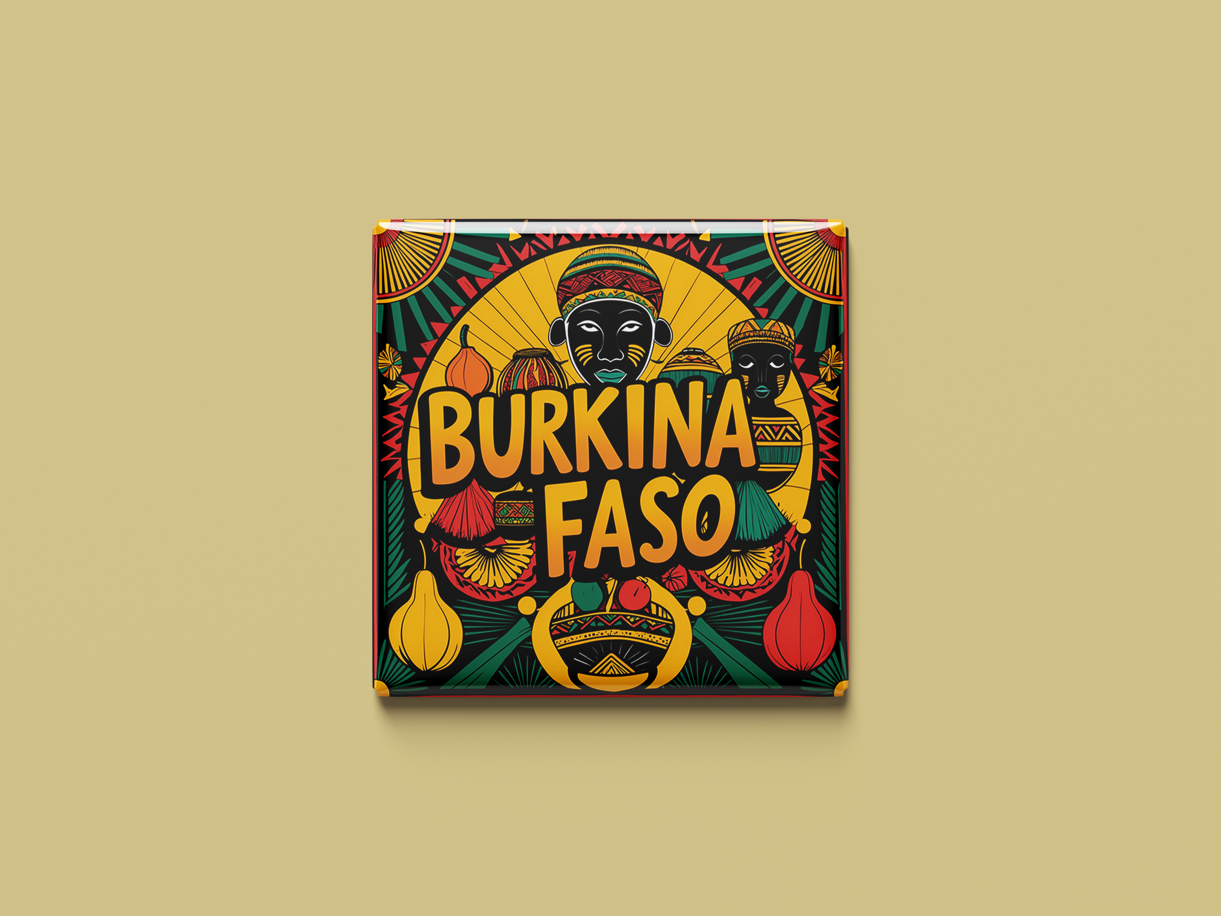 Burkina Faso Magnetkollektion