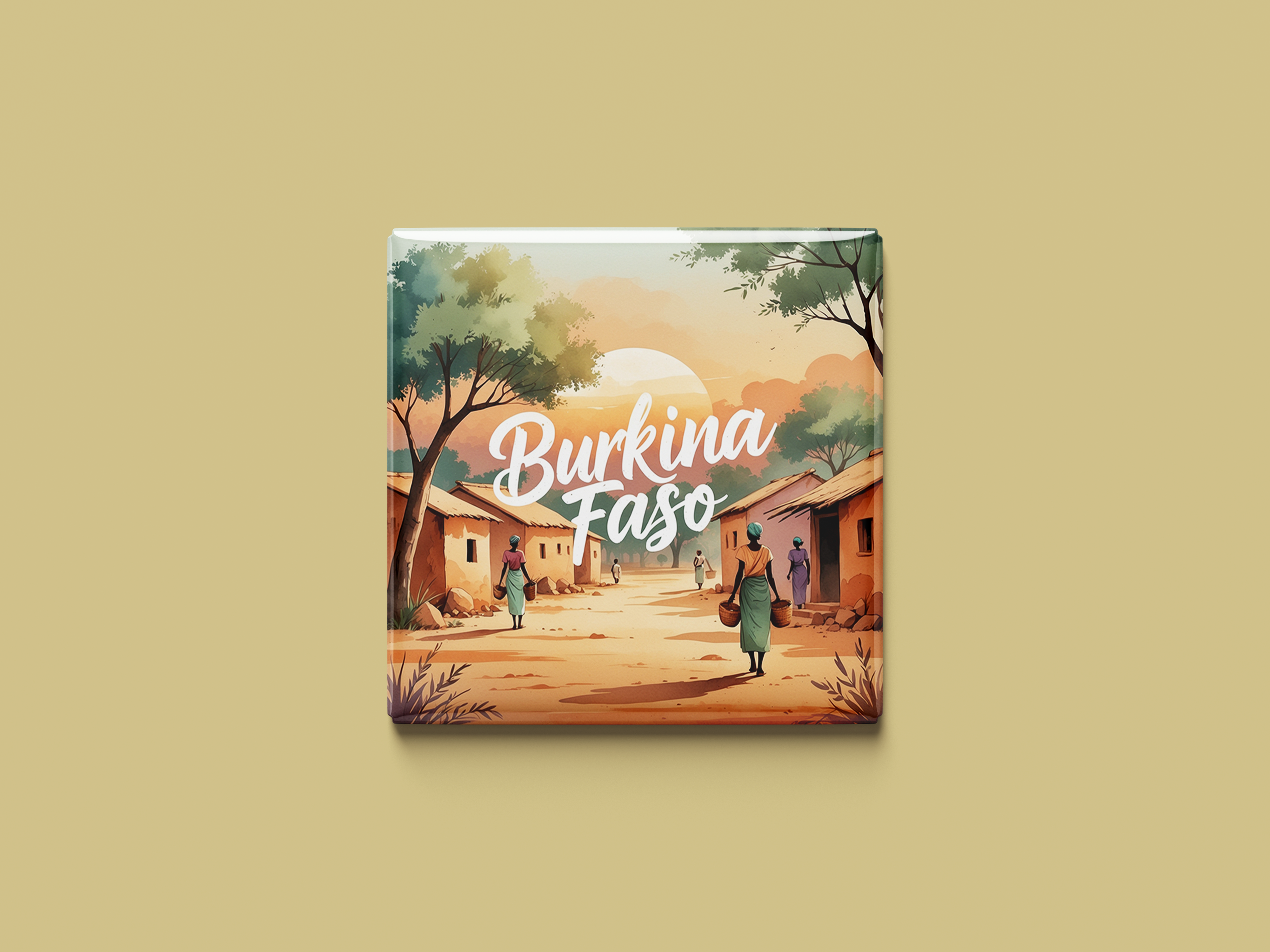 Burkina Faso Magnetkollektion