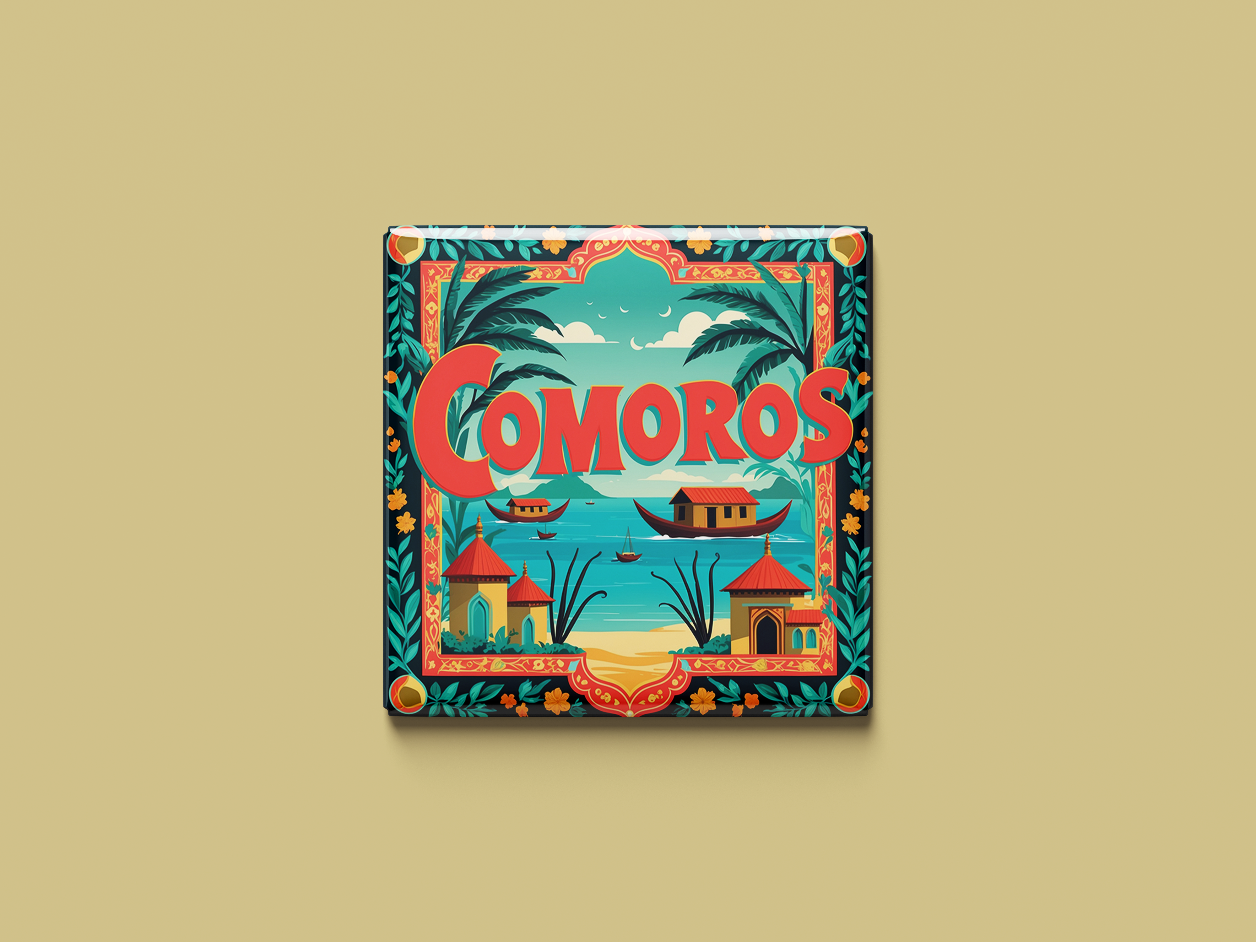 Comoros Magnet Collection