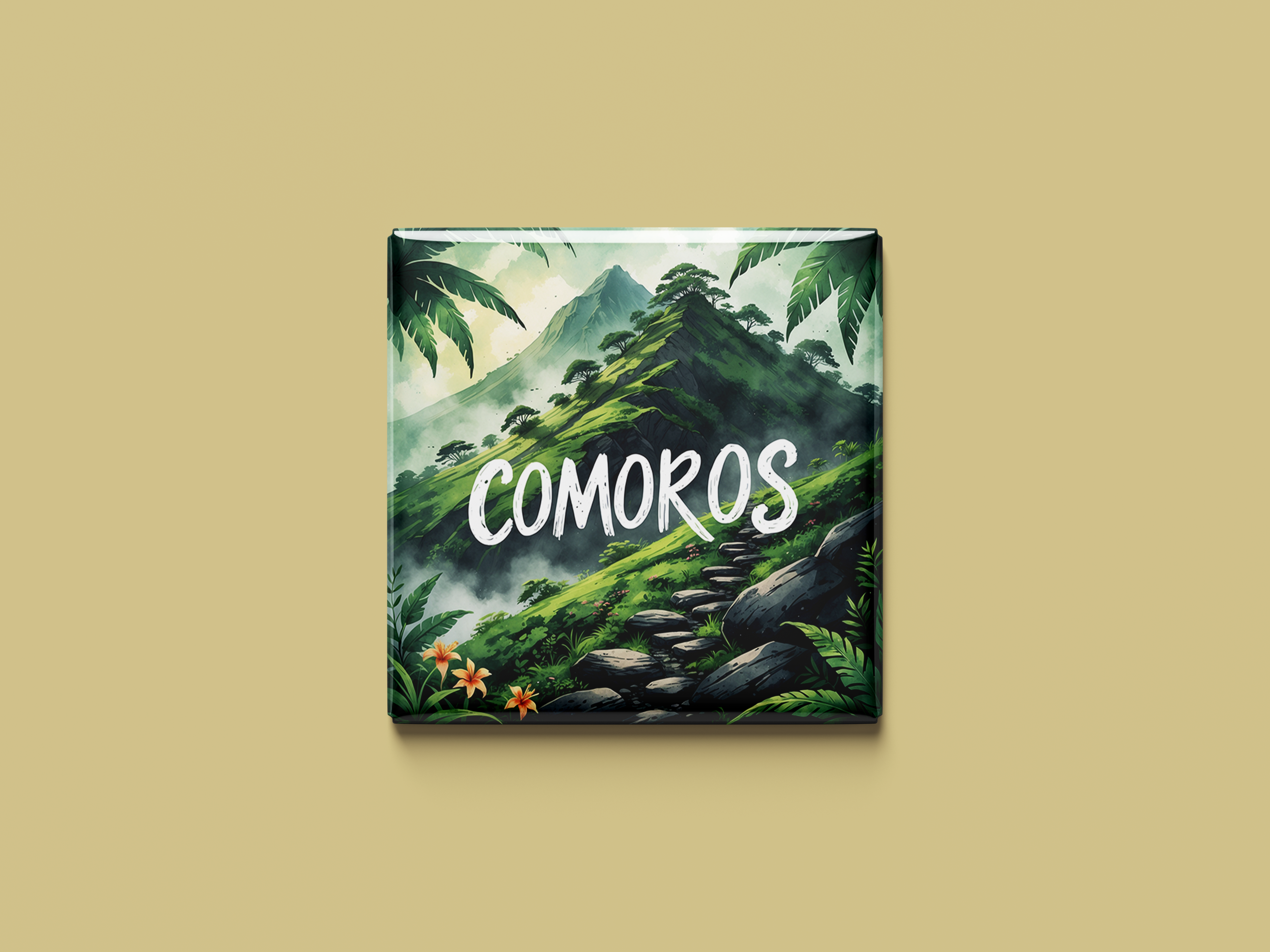 Comoros Magnet Collection