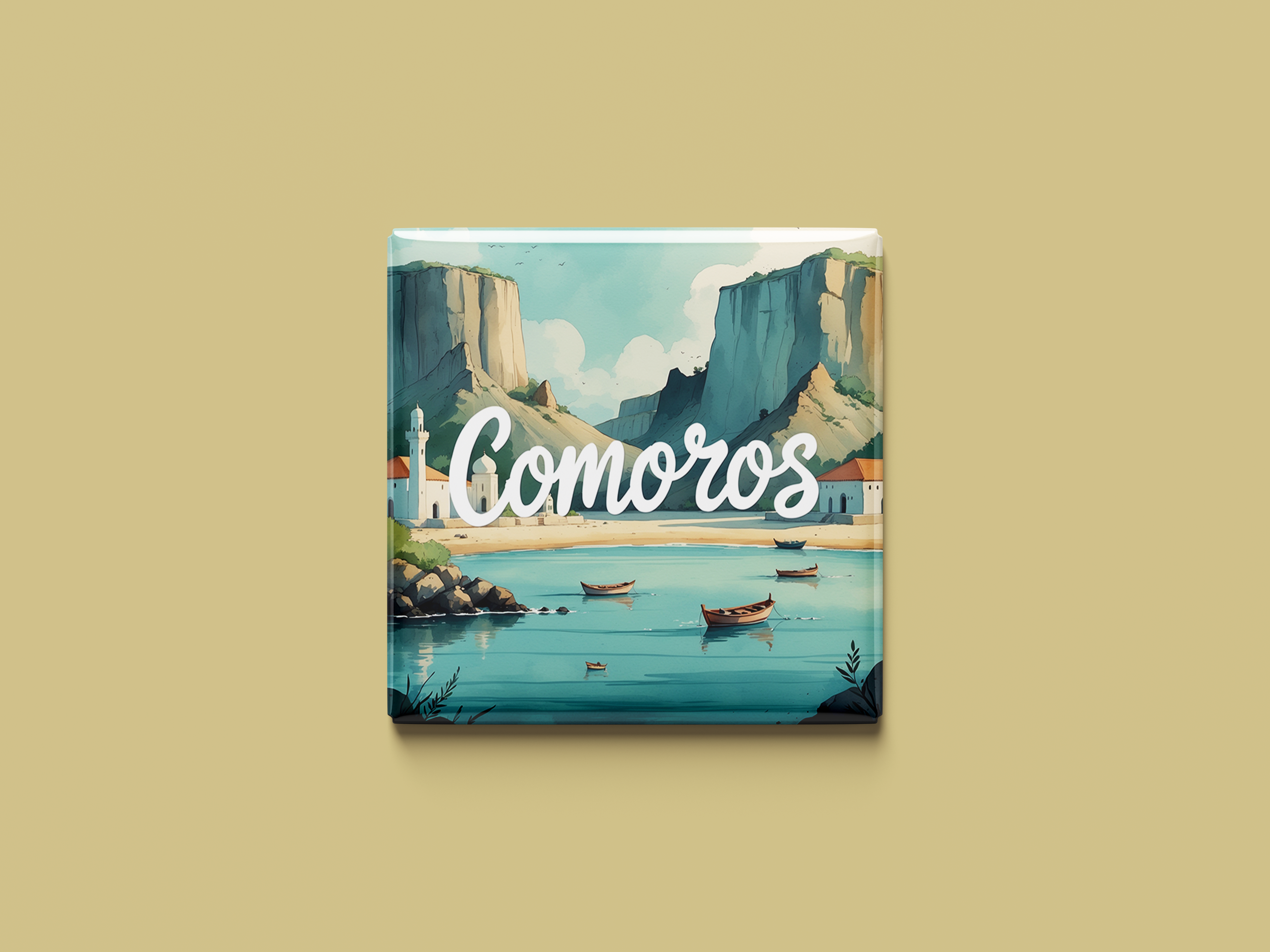 Comoros Magnet Collection