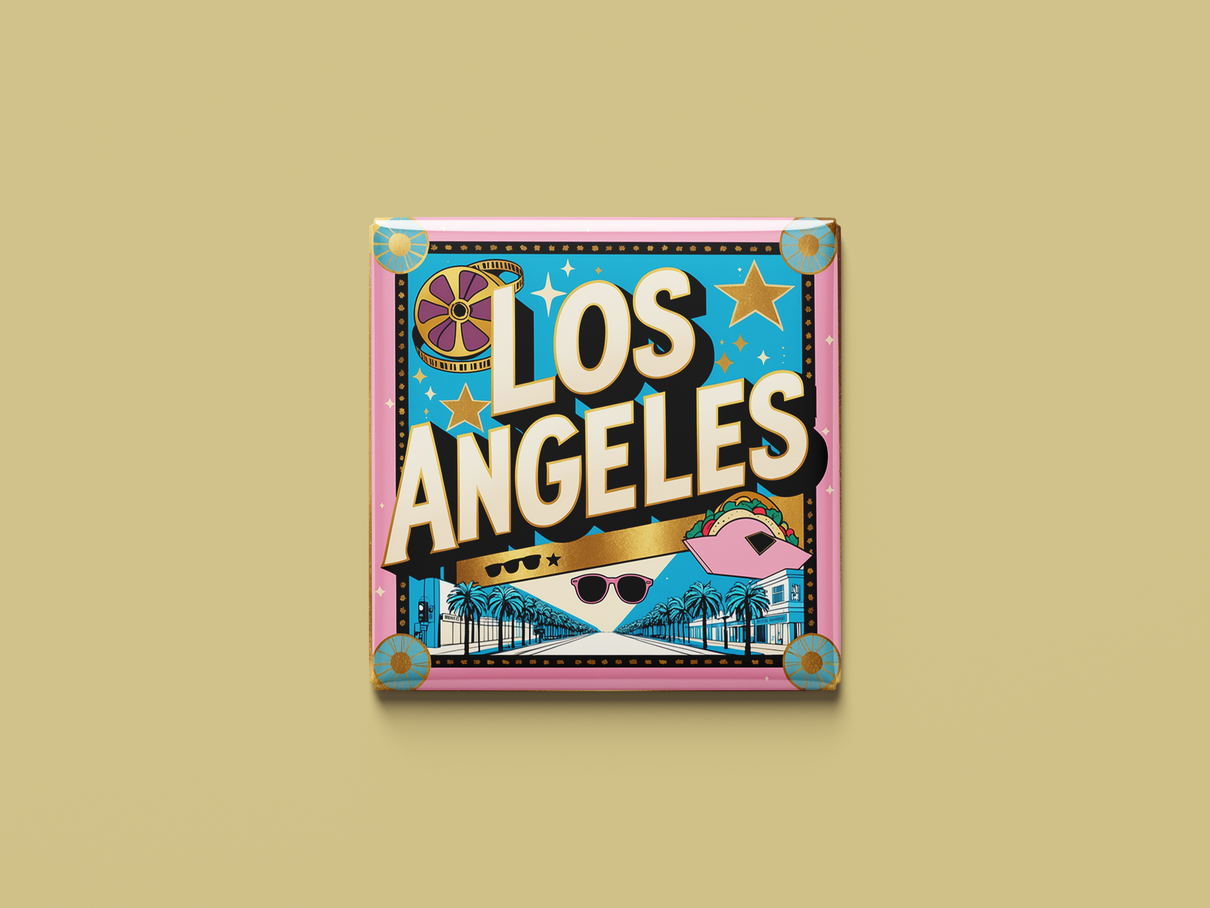 Magnetkollektion Los Angeles