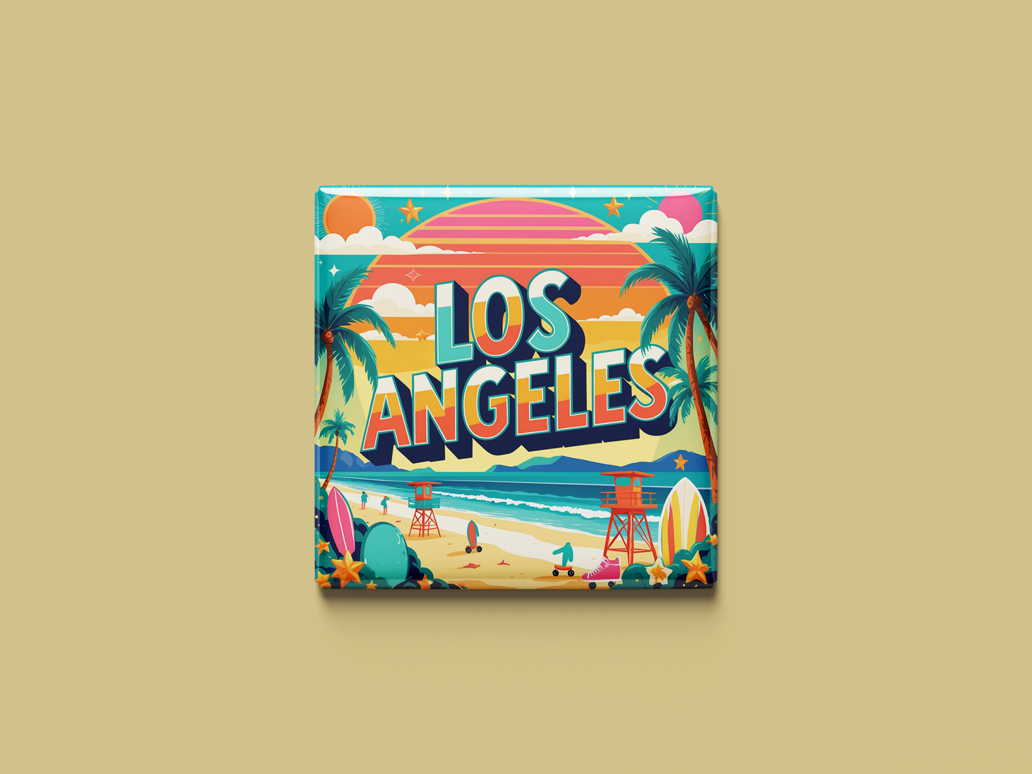Magnetkollektion Los Angeles