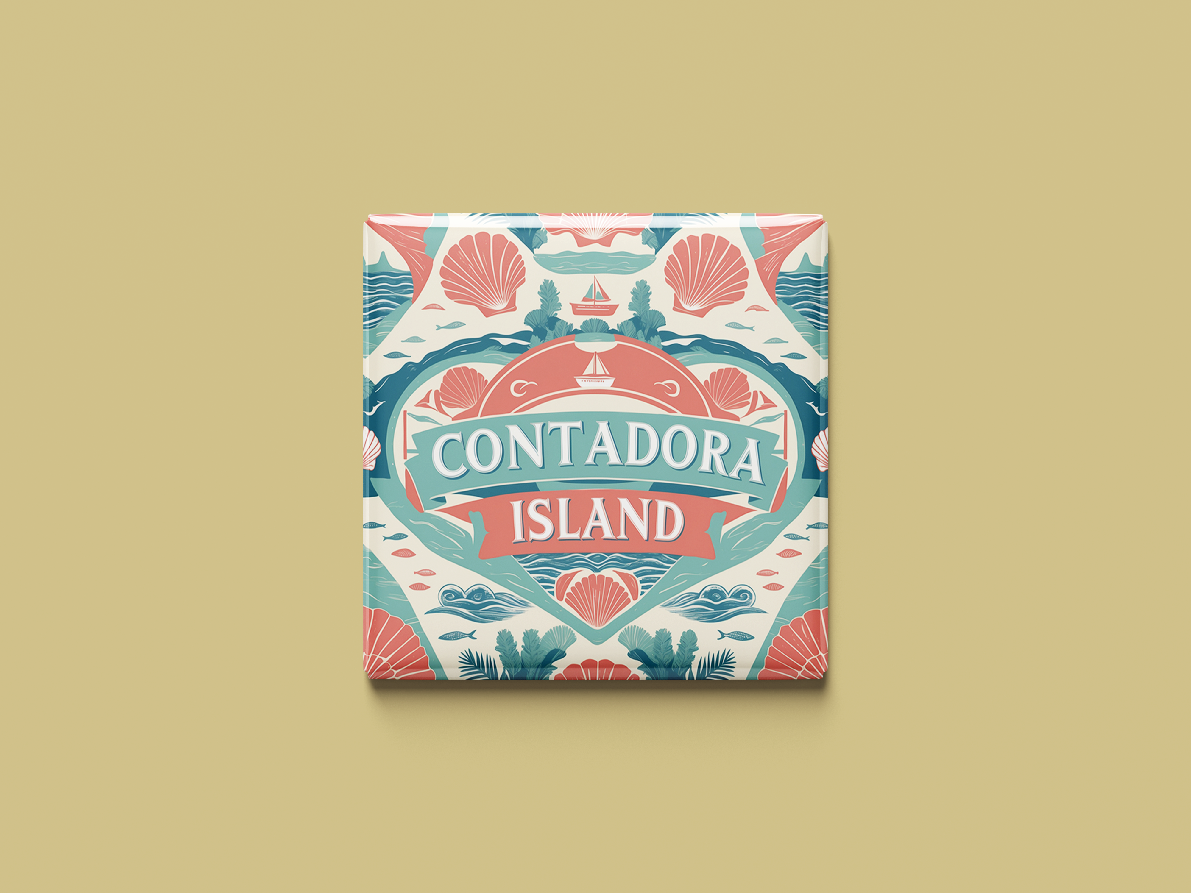 Magnetkollektion Contadora Island